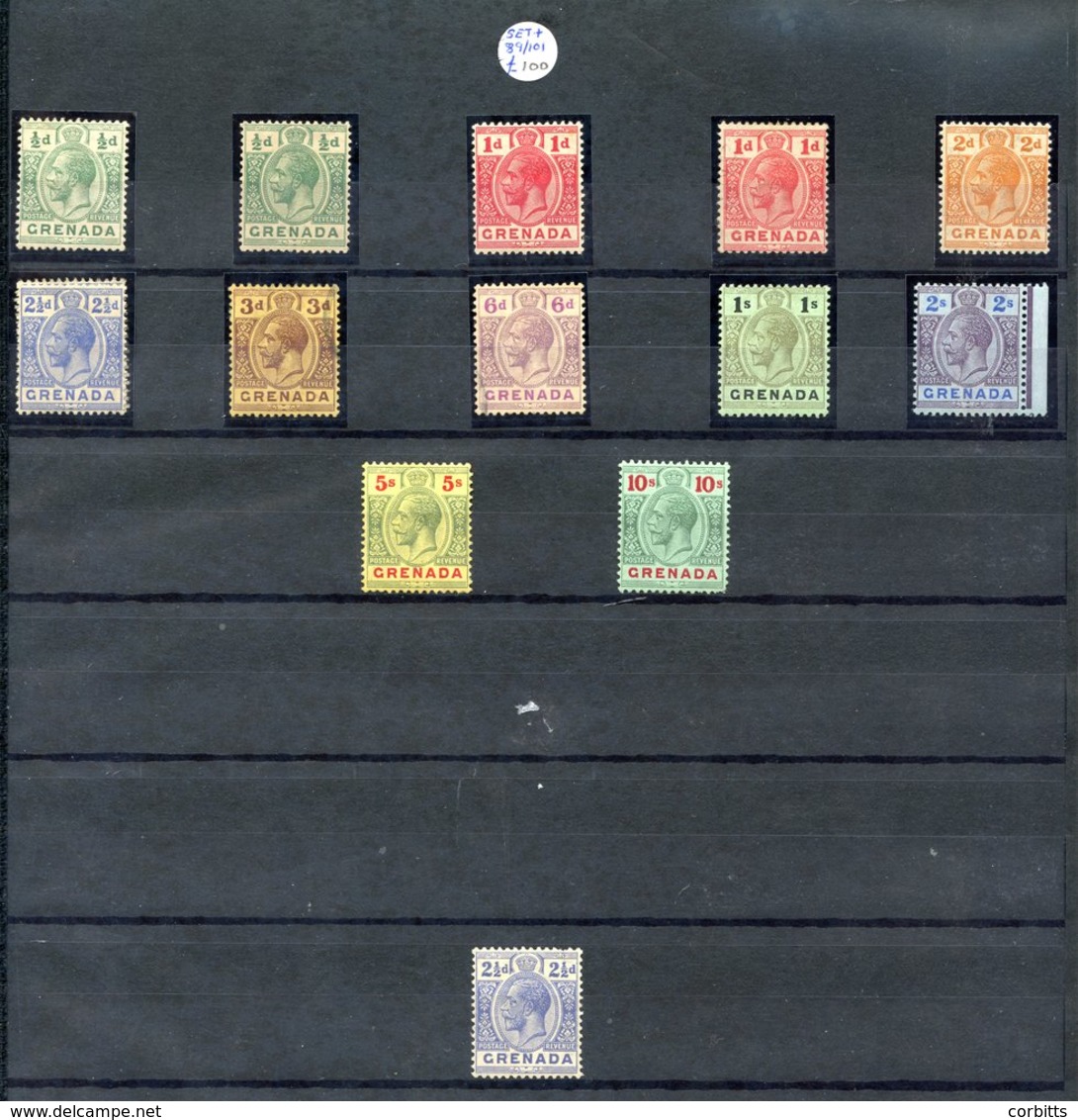 1913-51 M & U Collection On Black Stock Leaves Incl. 1913-22 MCCA Set M (except 3d Is FU), 1921-32 M Or U To 2s, 1935 Si - Autres & Non Classés