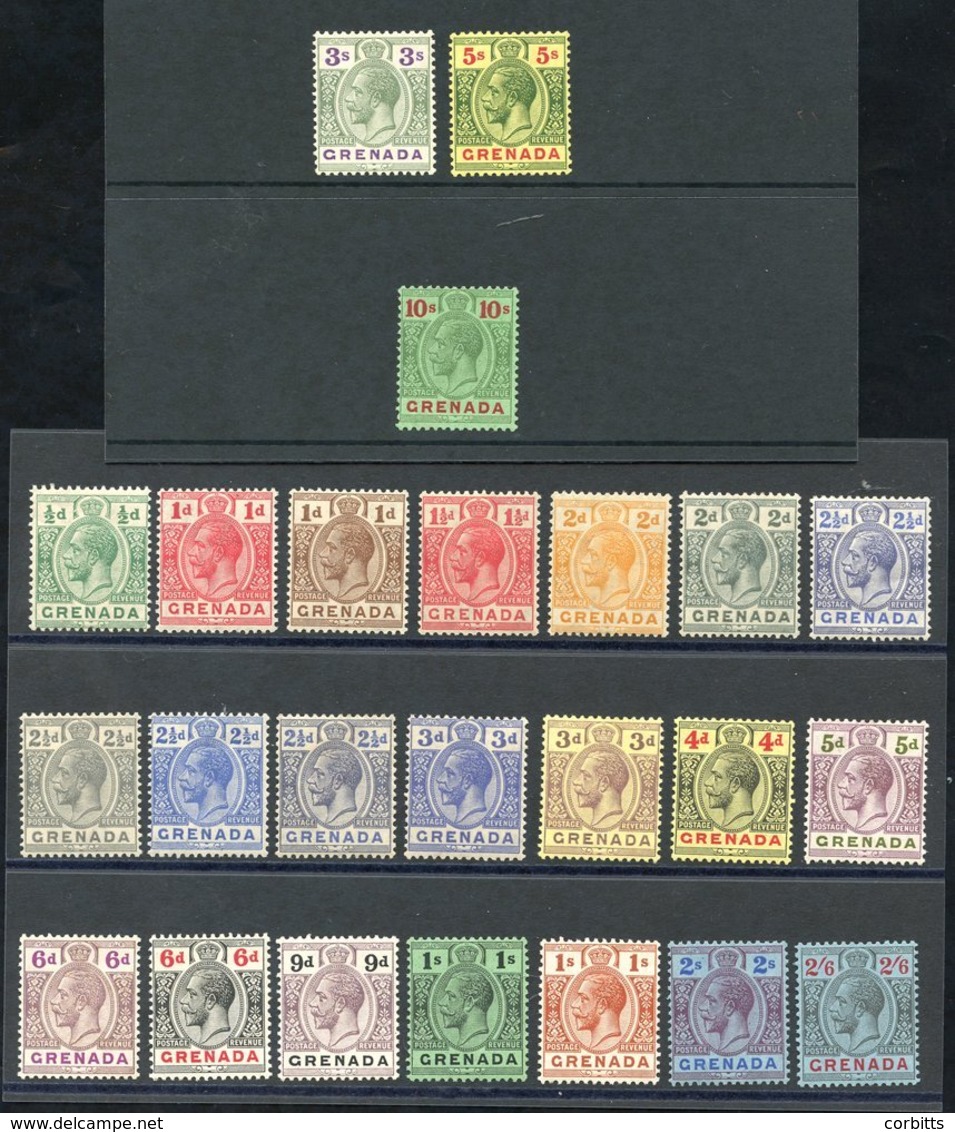 1921-31 MSCA Set + Extra 2½d Shades, M, SG.112/134. Cat. £134 (24) - Sonstige & Ohne Zuordnung