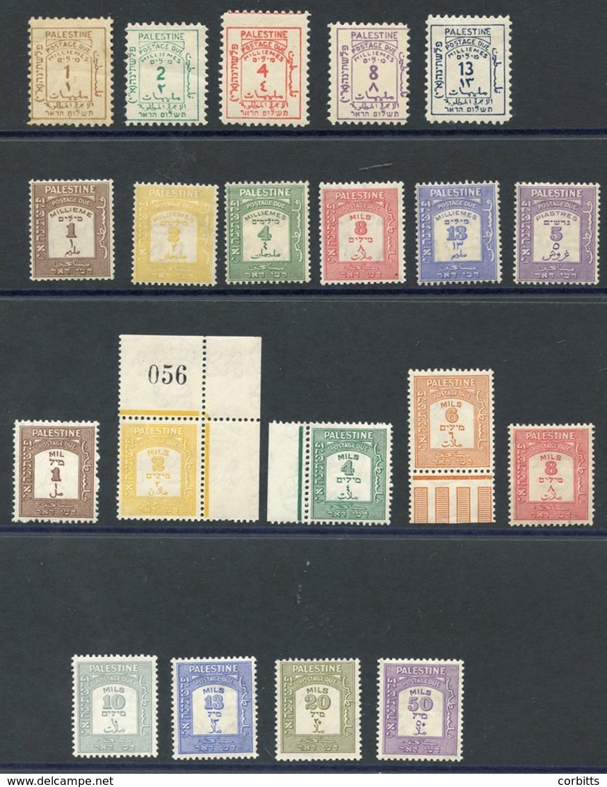 1923, 1924 & 1928 Postage Due Sets M, SG.D1/D20. Cat. £131 (20) - Autres & Non Classés