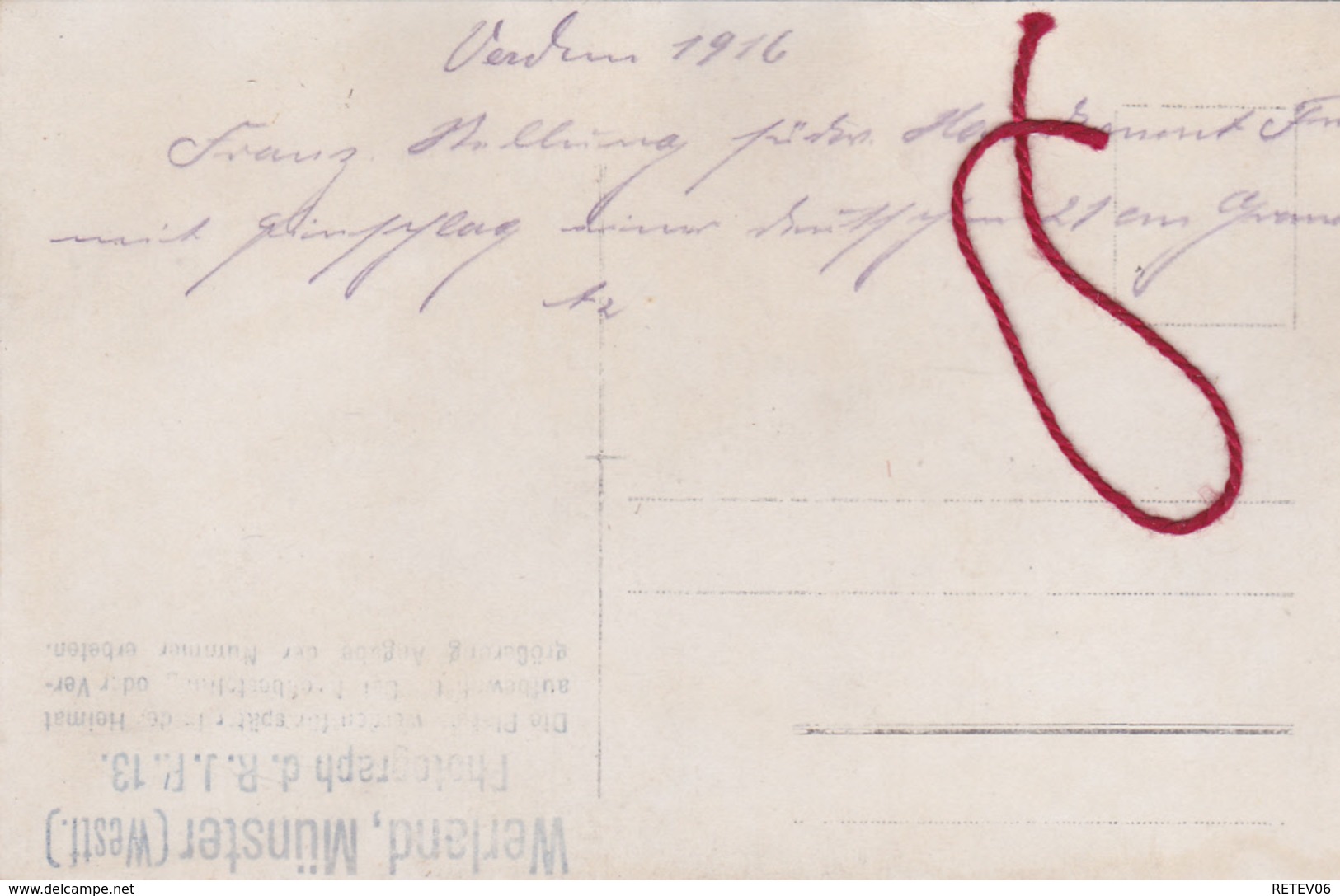 (55 ) - Vor Verdun Luftbild Hardomont Ferme Einschlag Granate  Carte Photo Allemande - Verdun