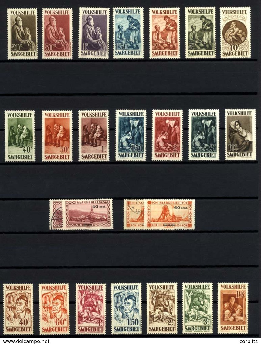 1920-59 Chiefly M Collection Housed In A Black Page Stock Book Incl. 1920 Set M, 1920 Bavarian Stamps Optd Set M (1x 15p - Otros & Sin Clasificación
