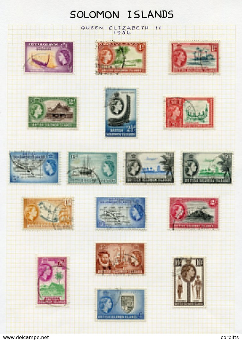 1935-65 VFU Range Of Complete Sets On Leaves, Incl. 1935 Jubilee Set, 1939 Set, 1956 Set & 1965 Set. Cat. £177. (64) - Sonstige & Ohne Zuordnung