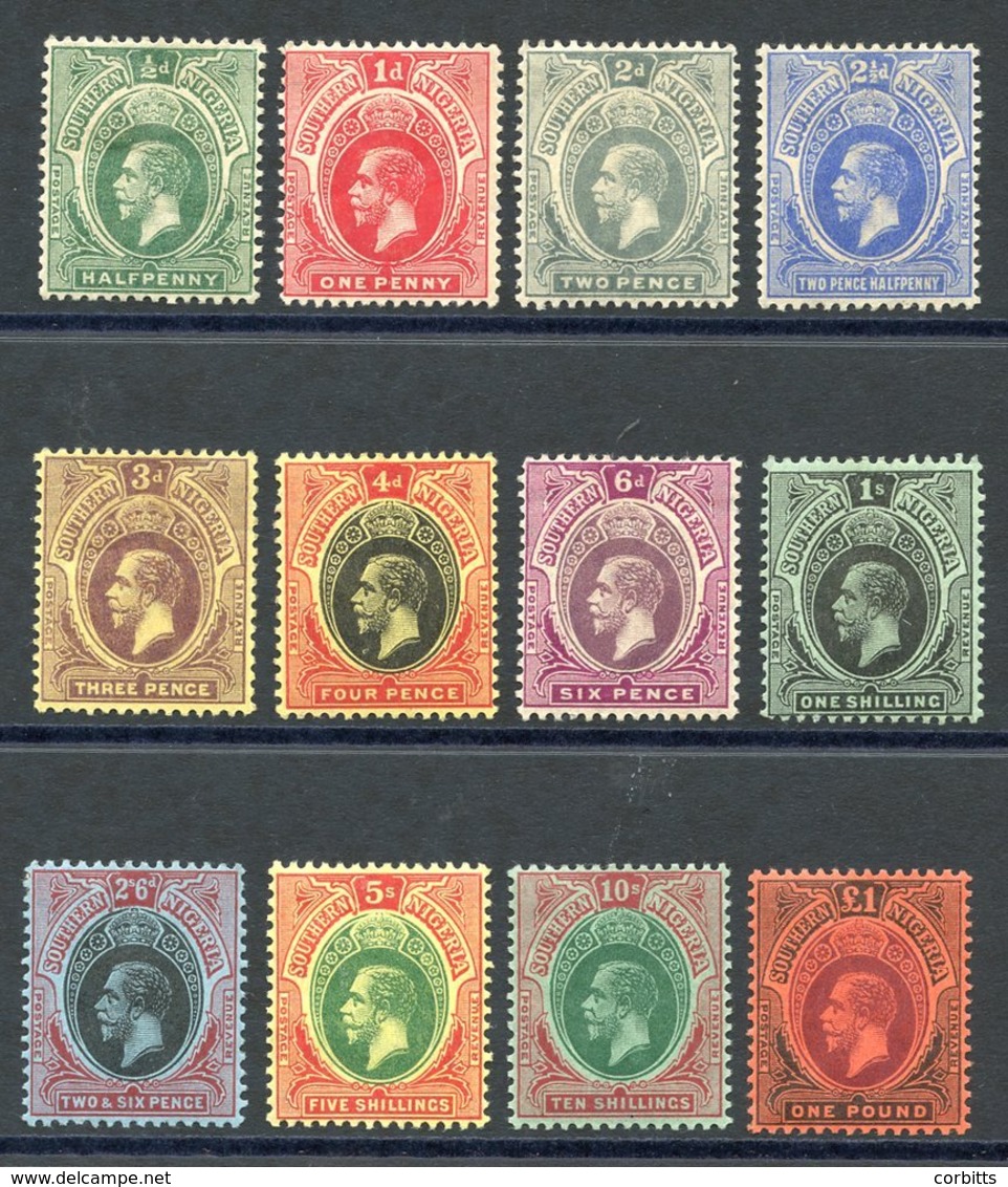 1912 MCCA Set, O.g. Or M (£1 Is UM), SG.45/56, Cat. £250 (12) - Sonstige & Ohne Zuordnung