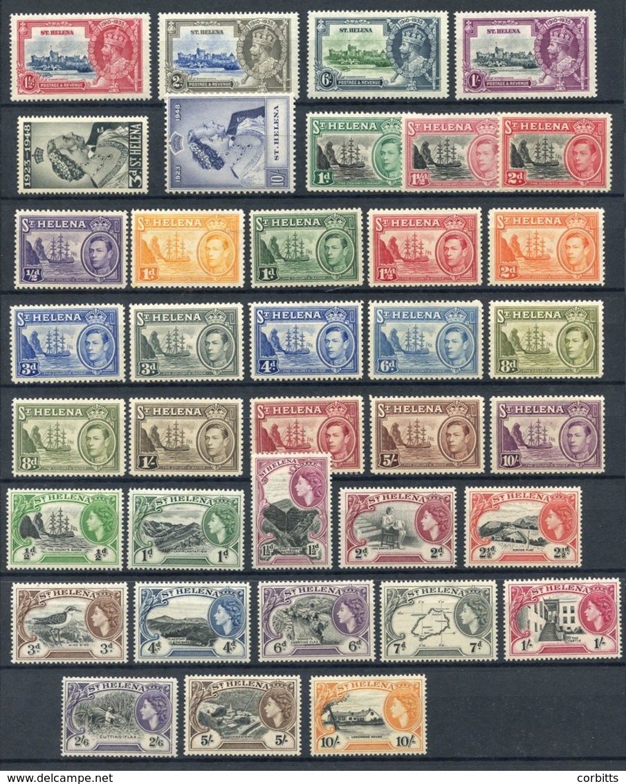 1935-61 Range Of M Sets From 1935 Silver Jubilee, 1948 Wedding, 1938 KGVI (some Gum Toning), 1953 & 1961 Sets. (51) Cat. - Autres & Non Classés