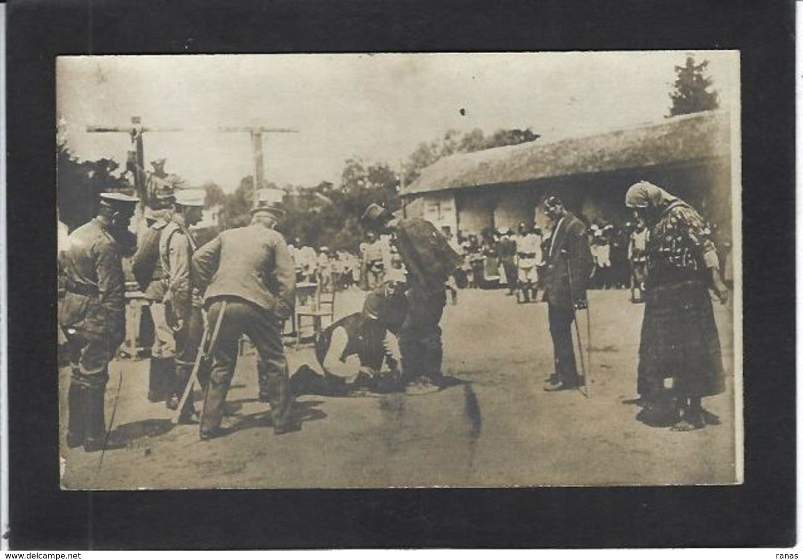 CPA Serbie Serbia Non Circulé Les Crimes Autriche Hongrie Carte Photo RPPC - Serbia