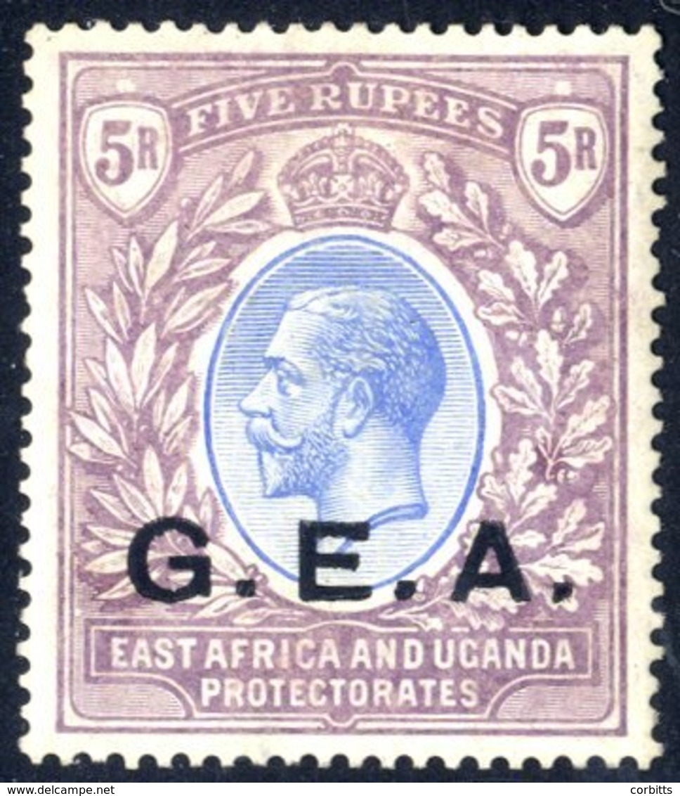 1921 MSCA 5r Blue & Dull Purple M, SG.68. (1) Cat. £180 - Sonstige & Ohne Zuordnung