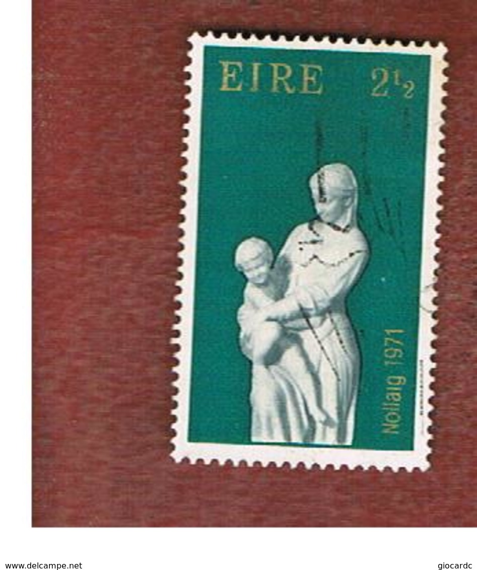 IRLANDA (IRELAND) -  SG 309  -    1971 CHRISTMAS   - USED - Usati