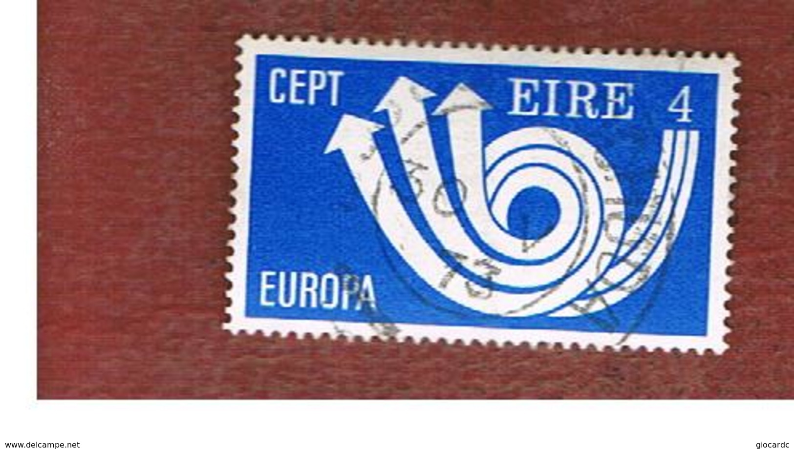 IRLANDA (IRELAND) -  SG 327  -    1973 EUROPA  - USED - Usati