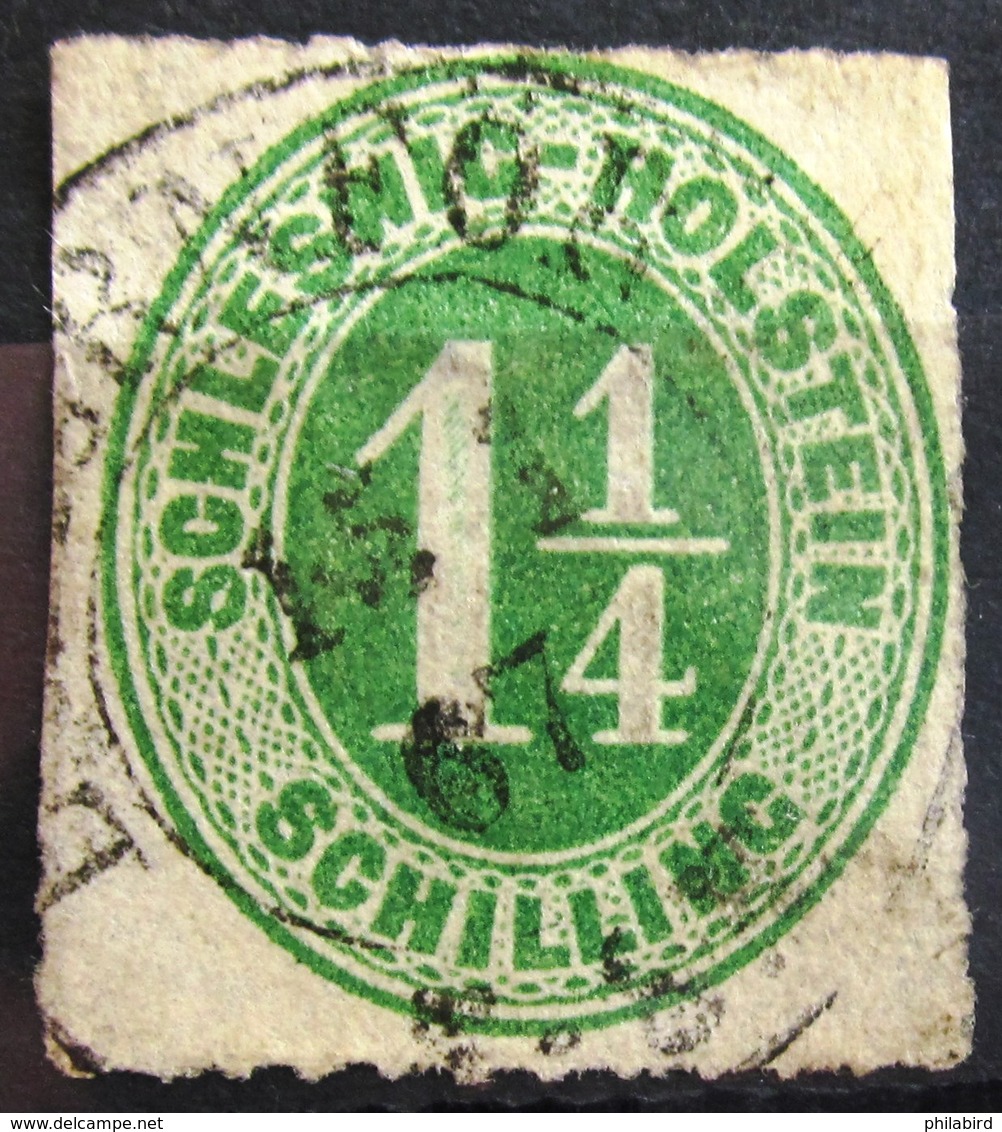 ALLEMAGNE Schleswig-Holstein               N° 4                 OBLITERE - Schleswig-Holstein