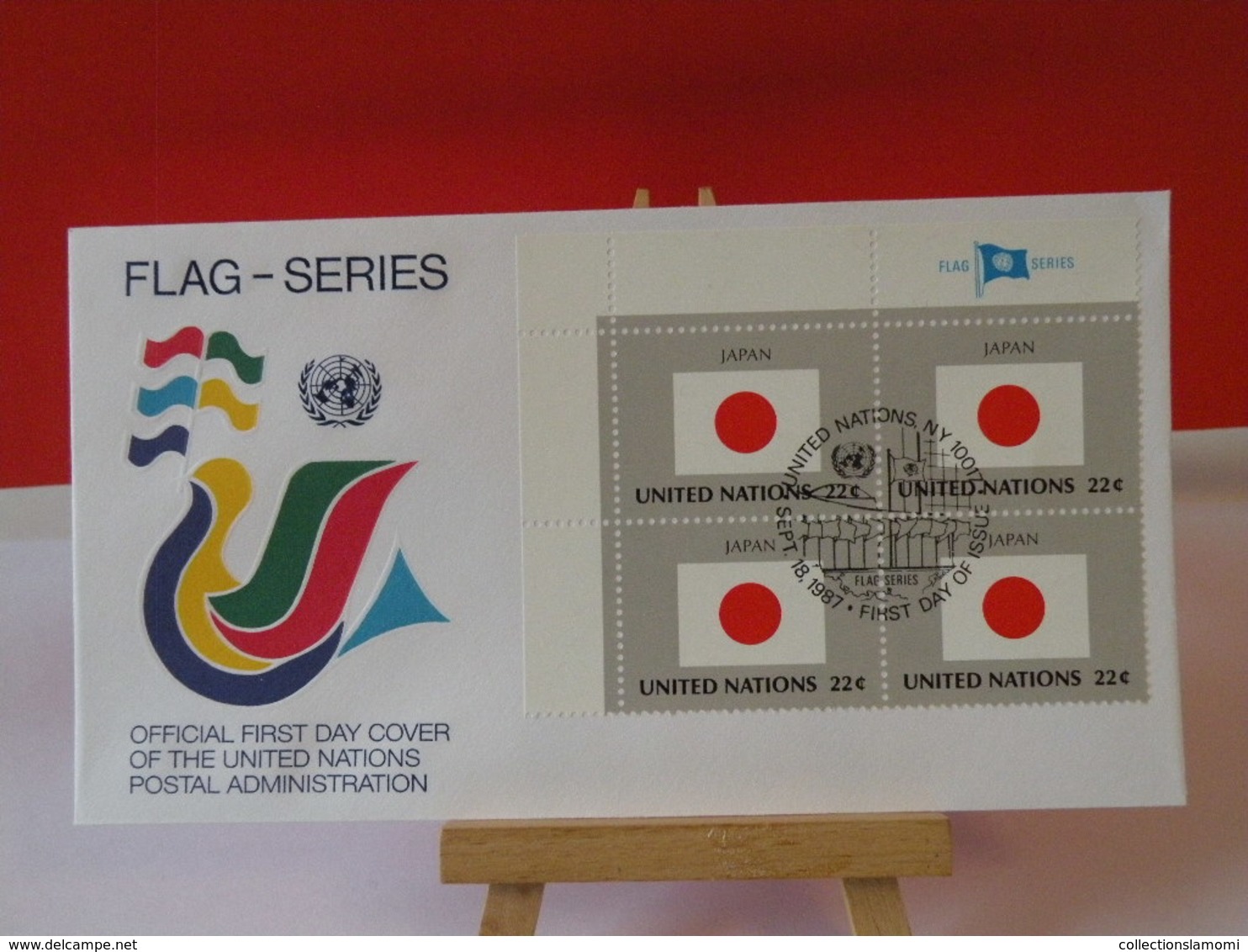 Nations Unies > Office De Genève - Japon - 18.9.1987 - FDC 1er Jour - FDC
