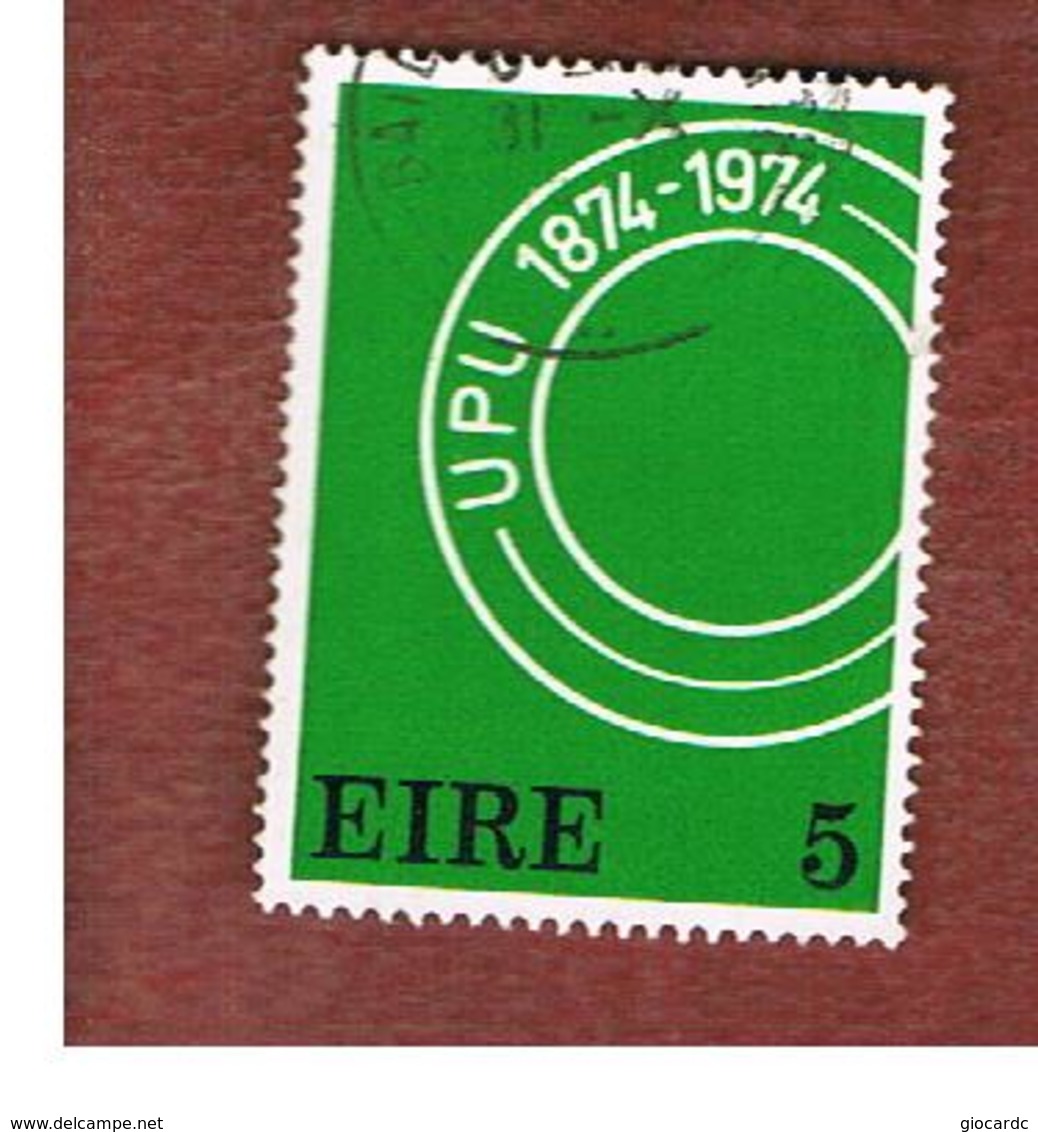 IRLANDA (IRELAND) -  SG 365  -    1974 U..P.U. CENTENARY   -     USED - Usati