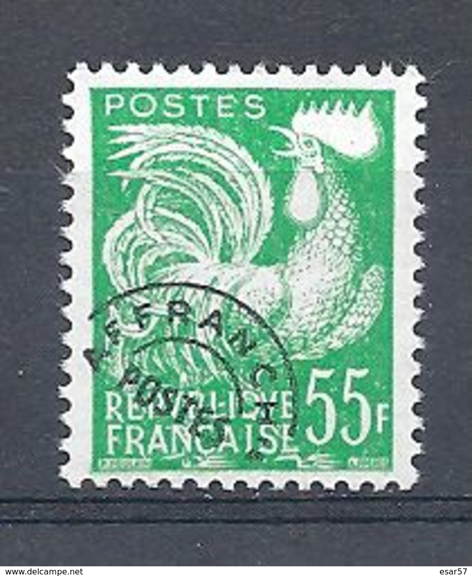 Préo N° 118 - 55F Vert-jaune Coq - Neuf N** Luxe - 1953-1960