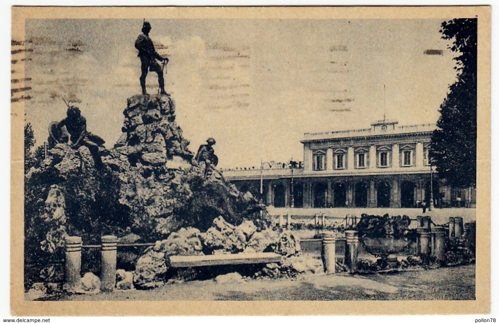 PARMA - MONUMENTO A BOTTEGO E STAZIONE FERROVIARIA - 1948 - Vedi Retro - Formato Piccolo - Parma