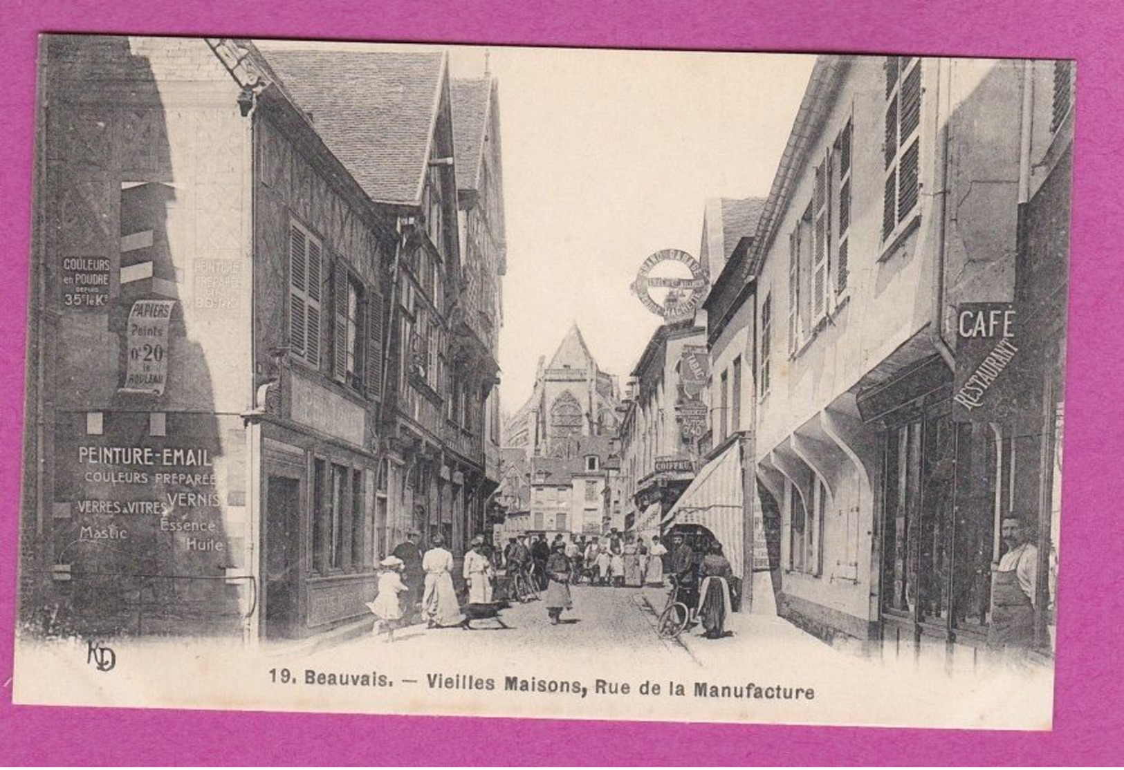 BEAUVAIS Vielles Maisons , Rue De La Manufacture - Beauvais