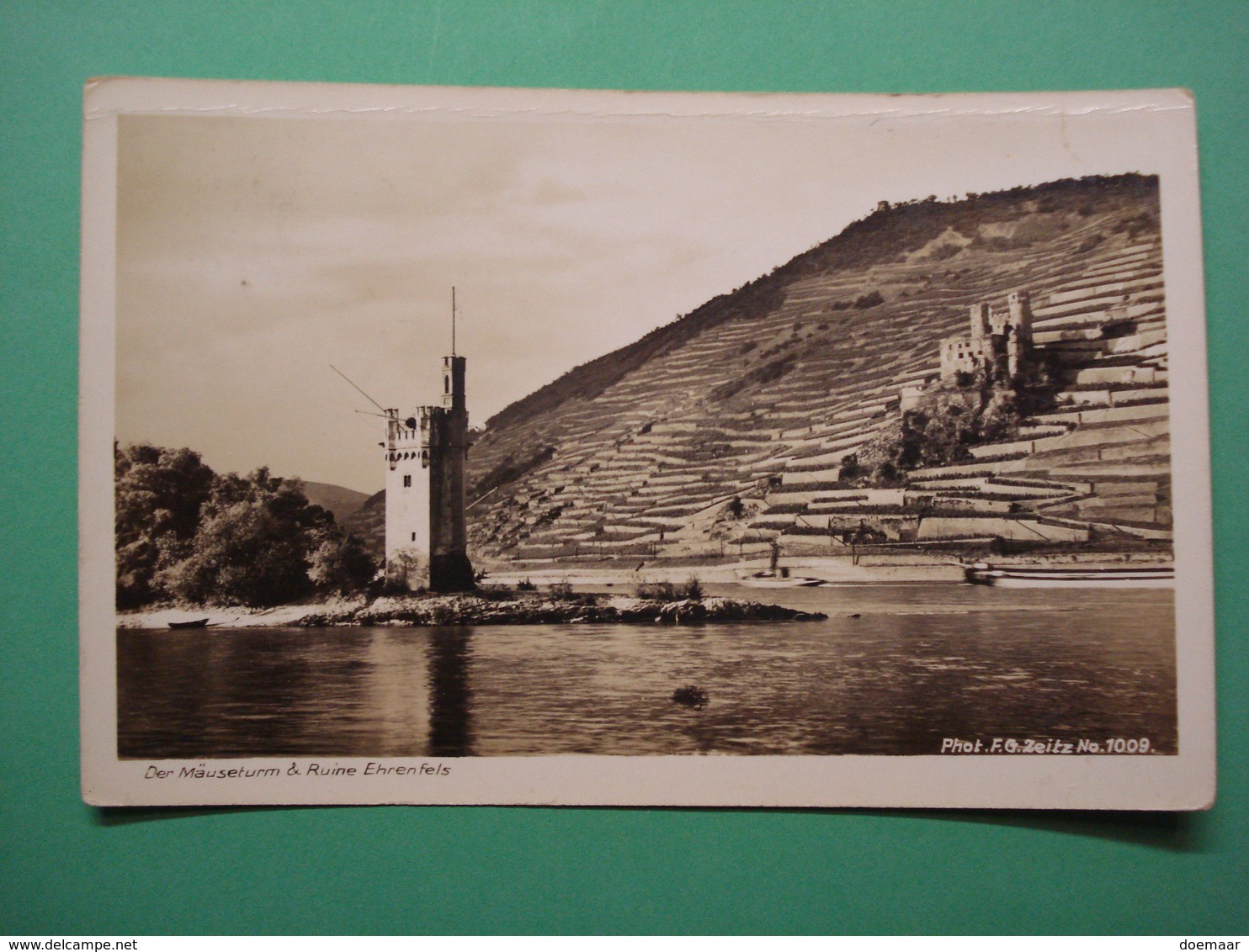 DE81 Der Mauseturm Und Burcht Ehrenfels - Rheingau