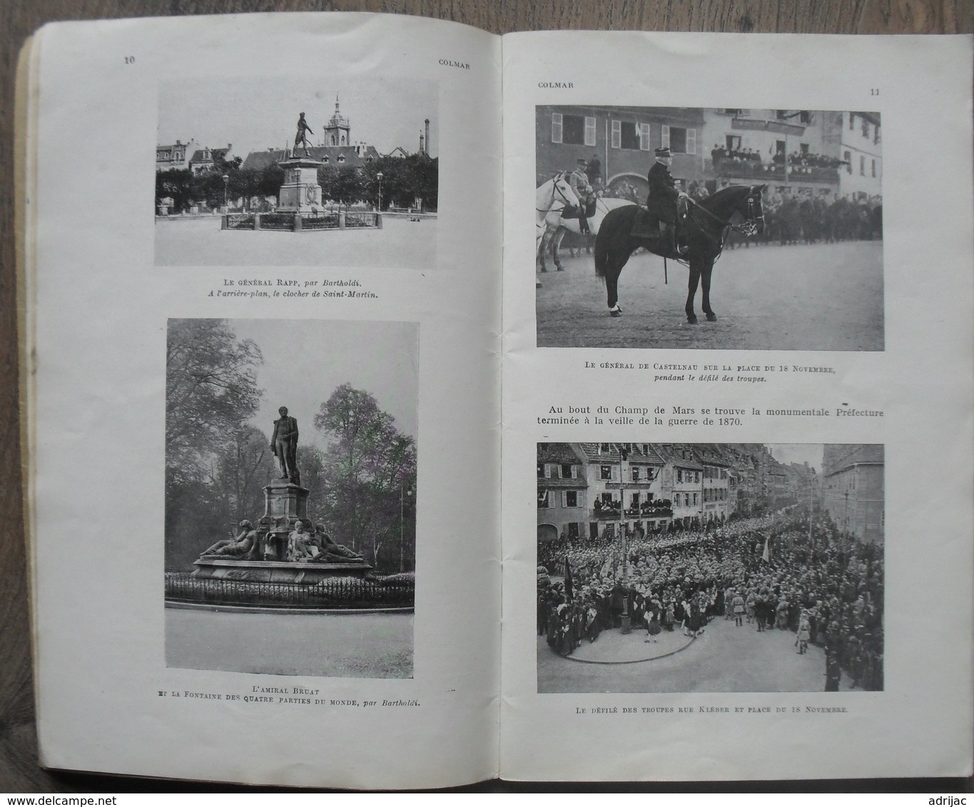Guides Illustrés Michelin Des Champs De Bataille Colmar Mulhouse Schlestadt 1920 Hansi .16. Scans - Michelin (guides)