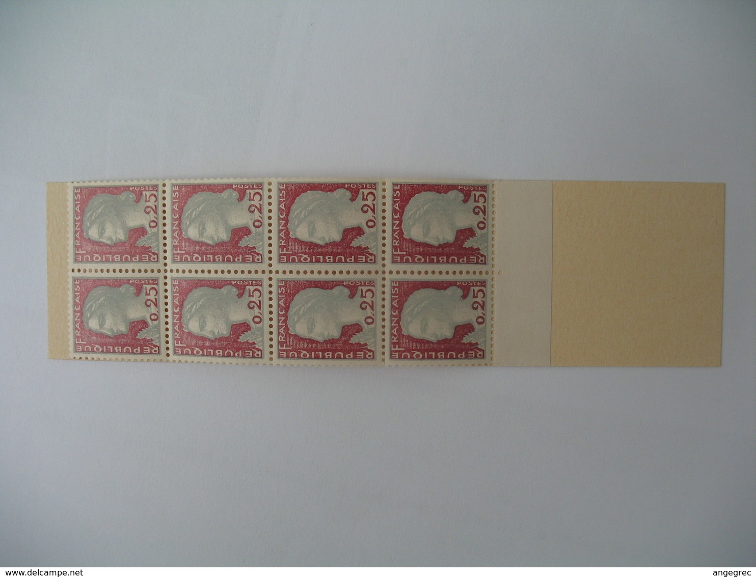 Carnet Marianne De Decaris N° 1263  Impression Recto-Verso Neuf **  TB - Unused Stamps