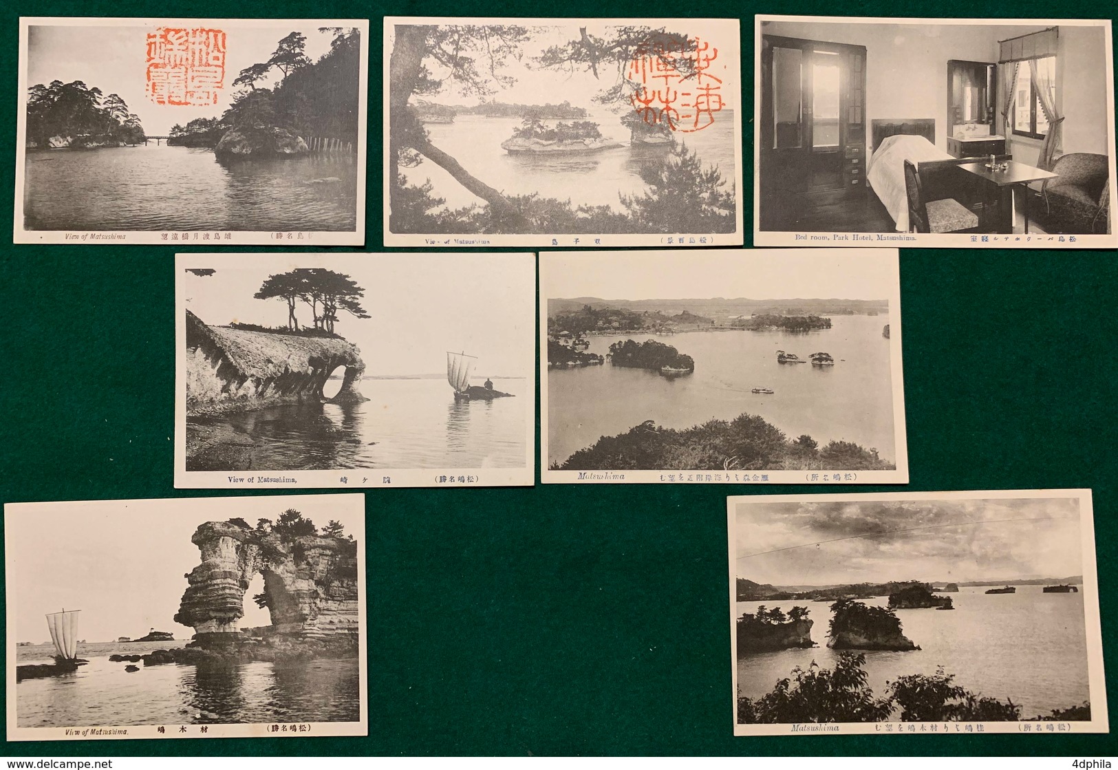 JAPAN - Matsushima - 1900-1910’s - 7 Cards - Autres & Non Classés