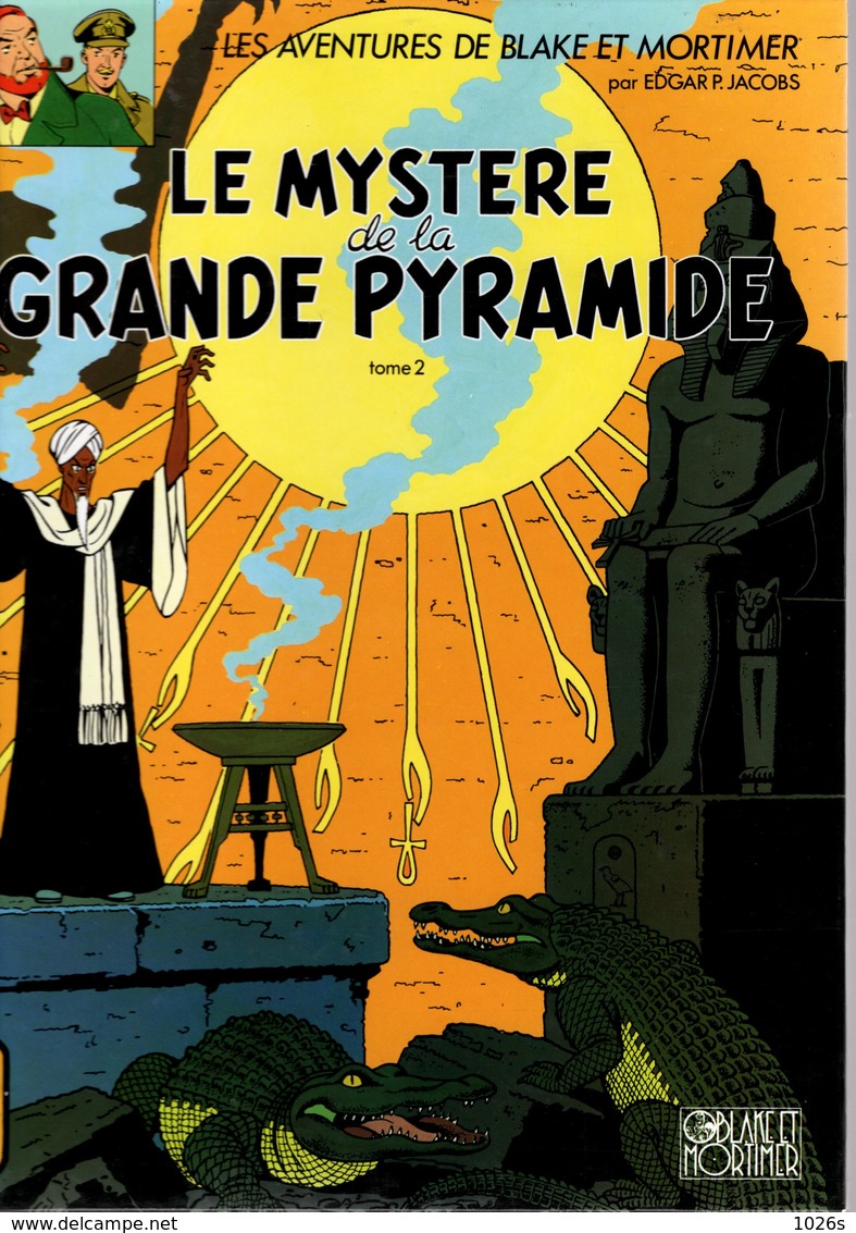 B.D.BLAKE ET MORTIMER - LE MYSTERE DE LA GRANDE PYRAMIDE "LA CHAMBRE D'HORUS" TOME 2 - Blake Et Mortimer