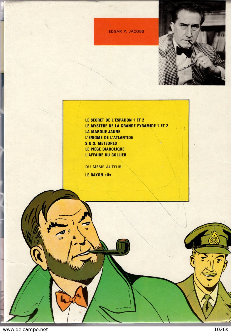 B.D.BLAKE ET MORTIMER - S.O.S.METEOR "  E.O.  1972 - Blake Et Mortimer