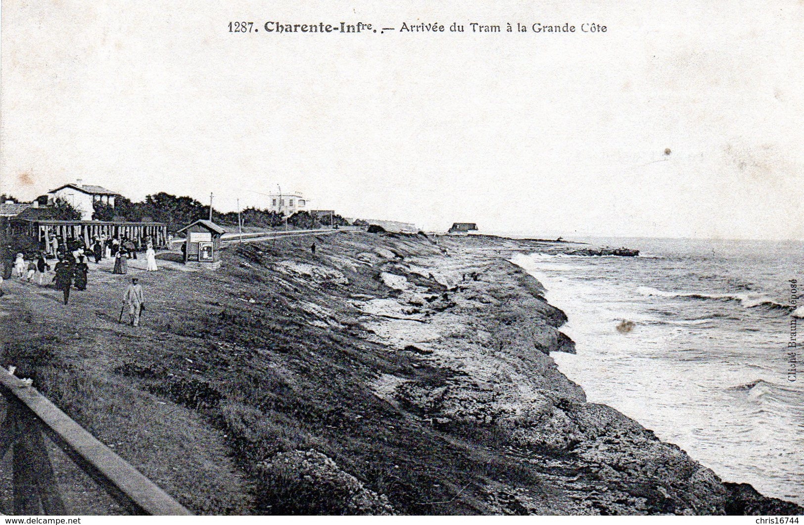 St PALAIS Sur MER  Arrivée Du Tram à La Grande Côte - Saint-Palais-sur-Mer