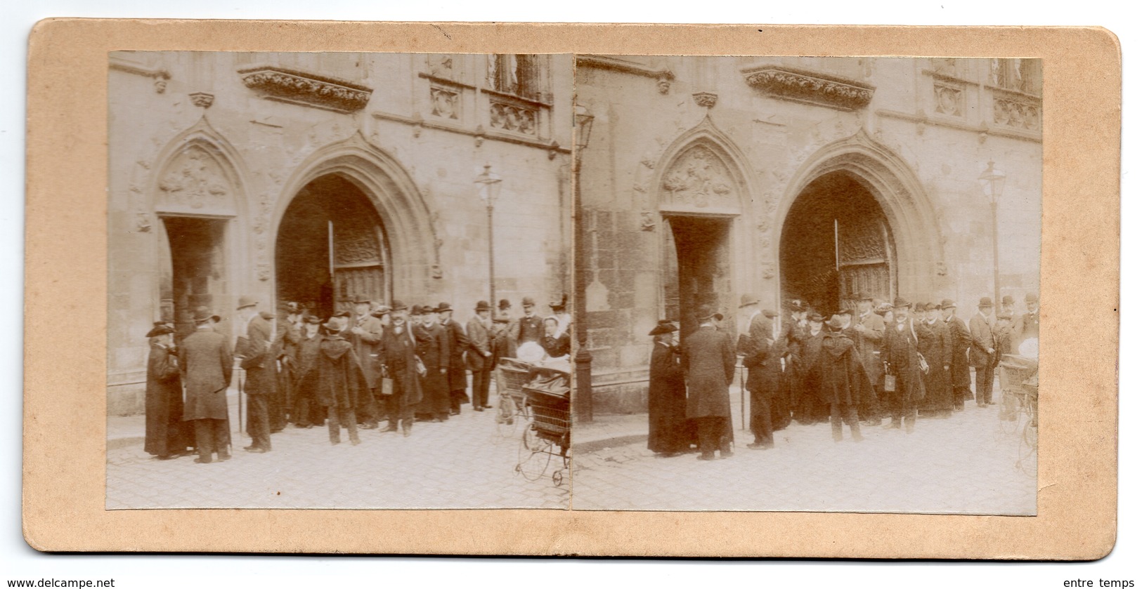 Vue Stereoscopique Bourges Palais Jacques Coeur Procès ? - Stereoscopic