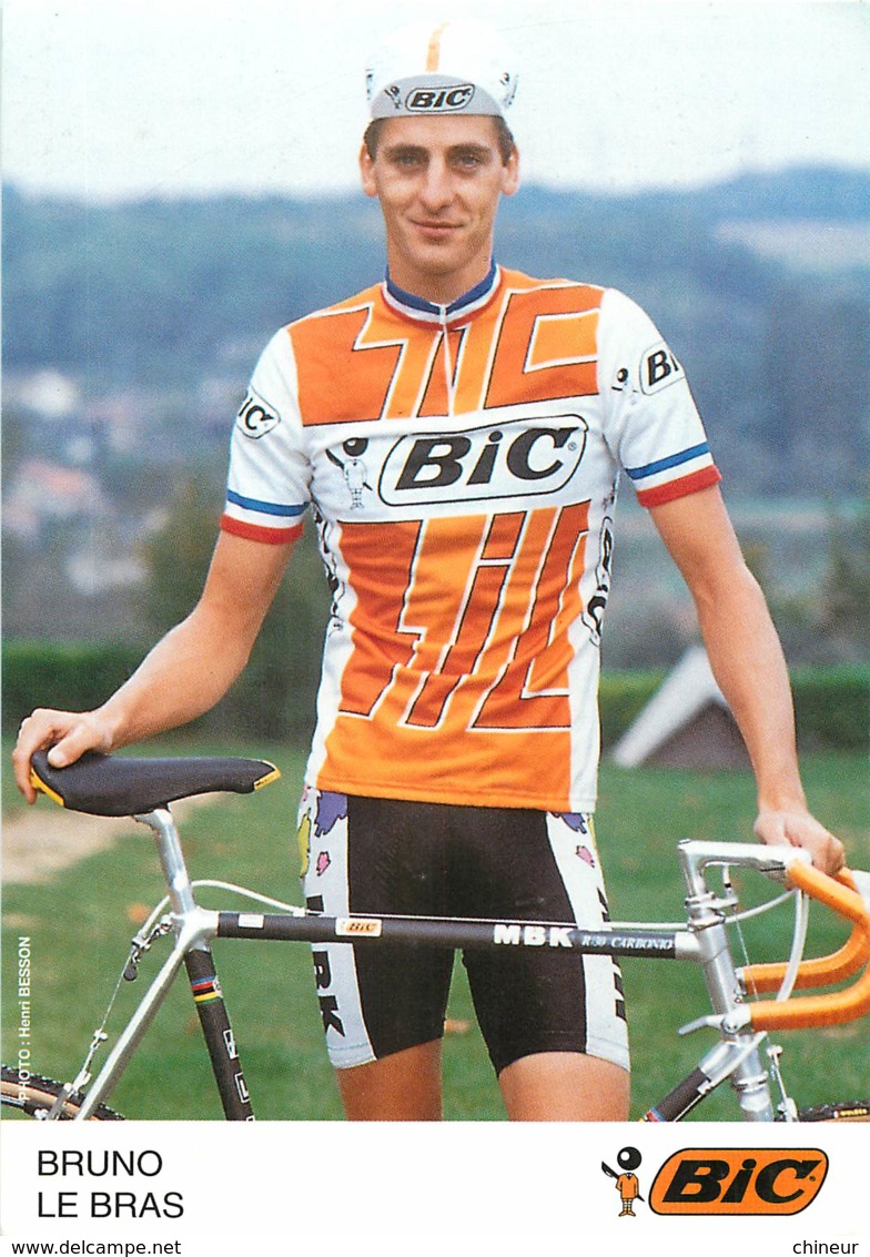BRUNO LE BRAS EQUIPE CYCLISTE  BIC - Cycling