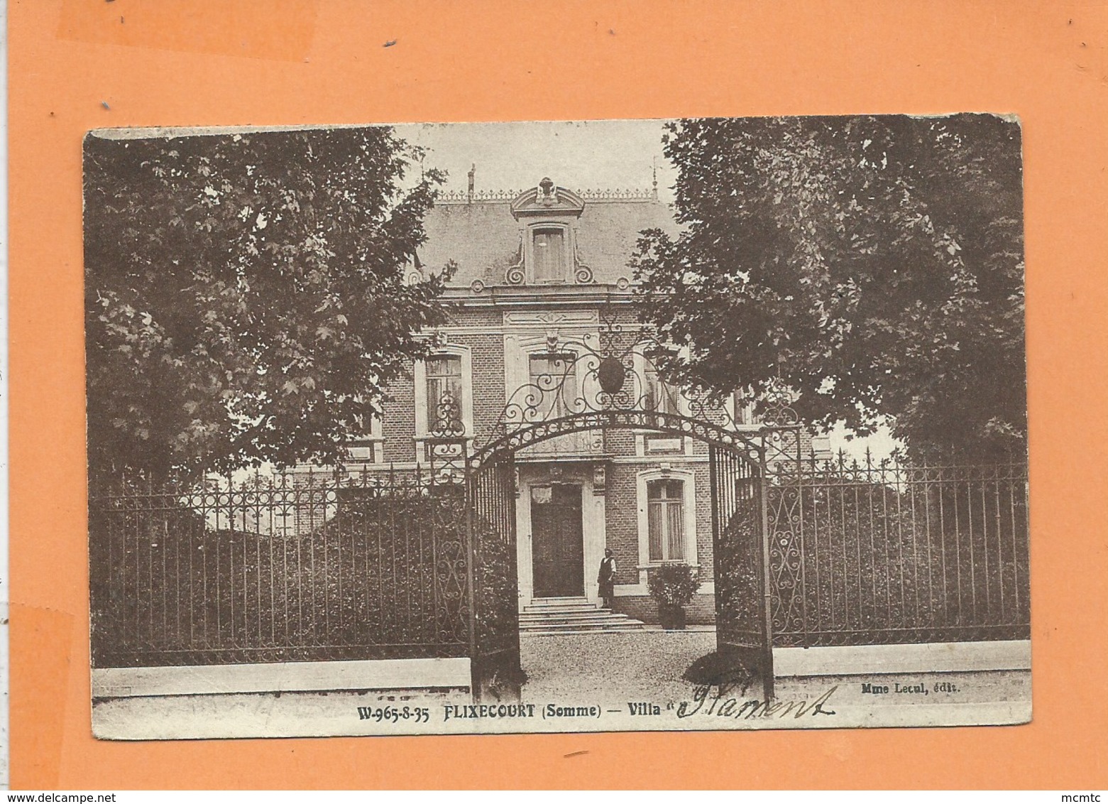 CPA - Flixecourt  -(Somme) - Villa - Flixecourt