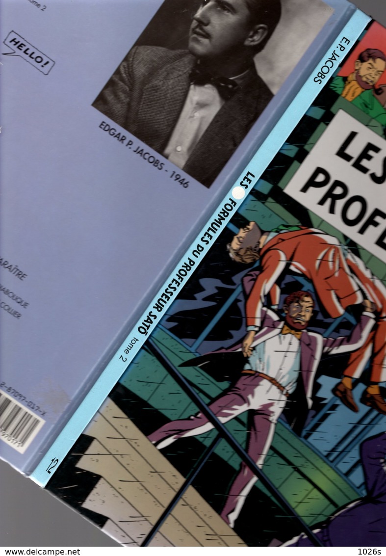 B.D.BLAKE ET MORTIMER - LES 3 FORMULES DU PROFESSEUR SATO "MORTIMER CONTRE MORTIMER" E.O.1990 - Blake Et Mortimer