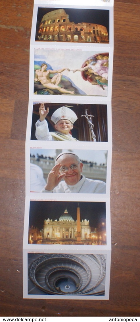 VATICAN 2019, FOLDER OF 20 VATICAN CITY POSTCARDS NEW - Vaticano