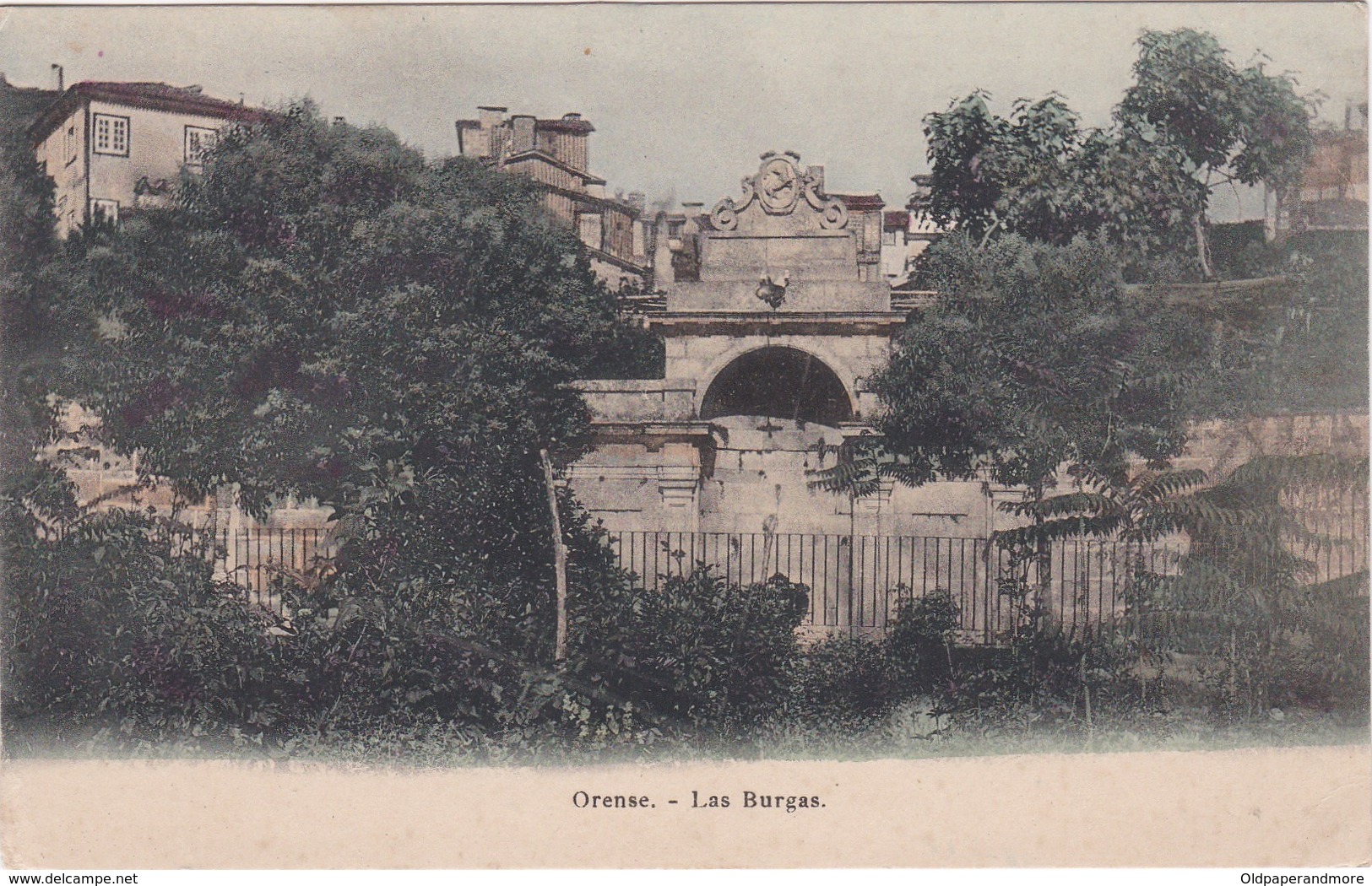 POSTCARD SPAIN ESPAÑA - GALICIA - ORENSE - LAS BURGAS - Orense