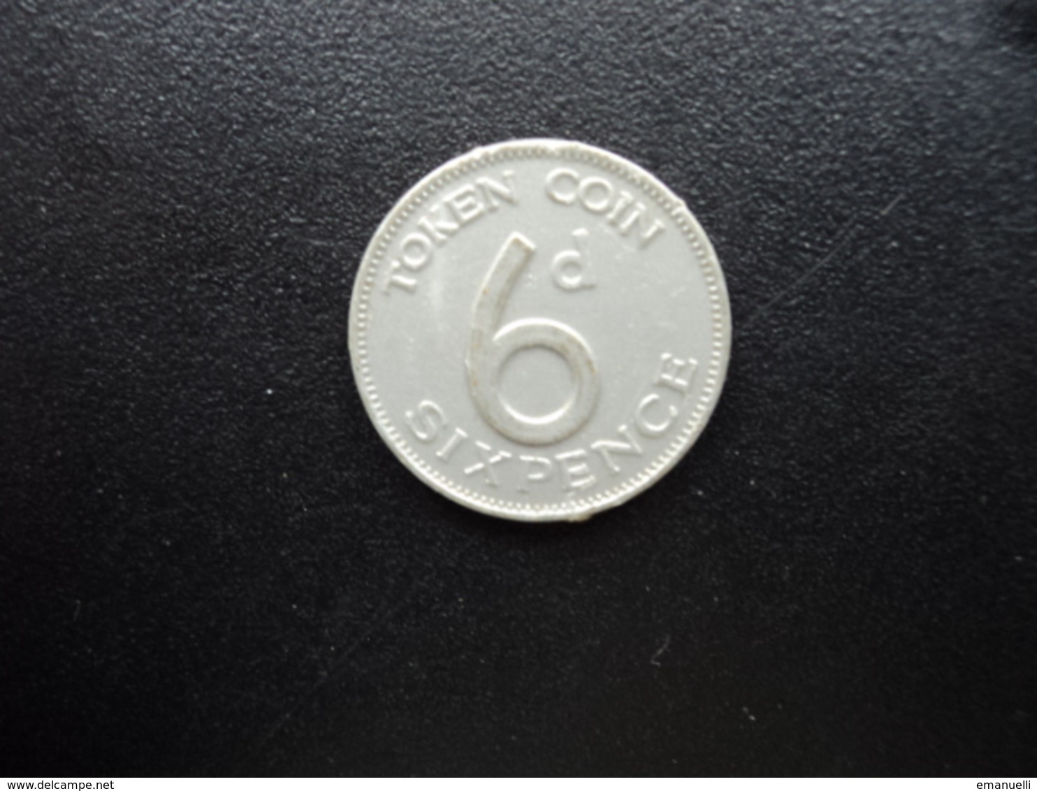 TOKEN COIN 6 PENCE * - Other & Unclassified