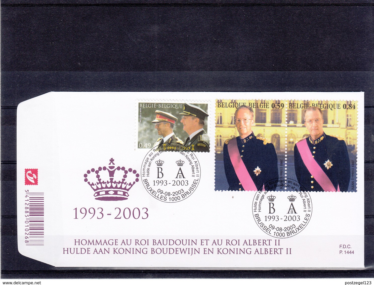 België / FDC - Familles Royales