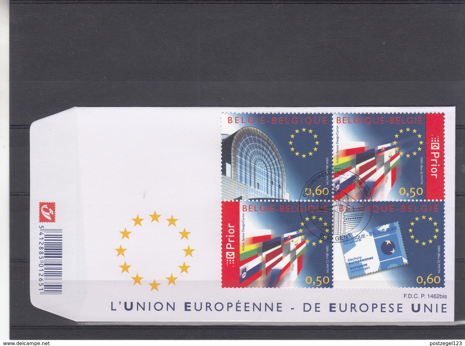 België / FDC - Briefe