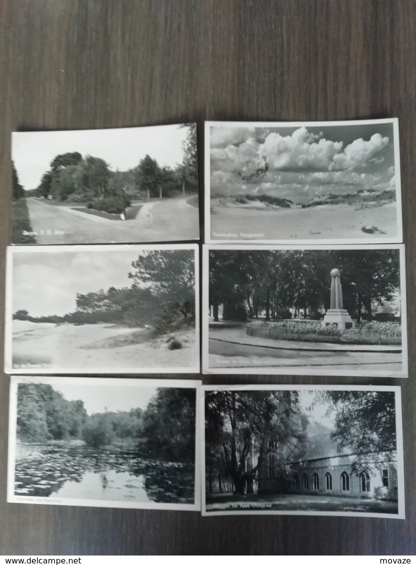 Lot van 59 postkaarten van Nederland