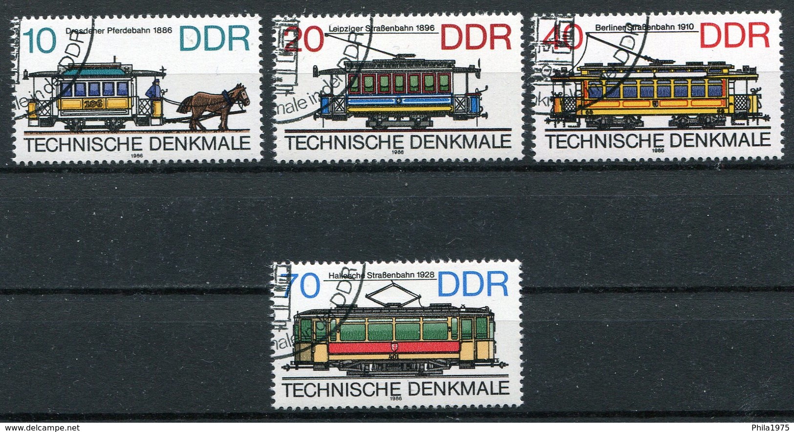 DDR Michel-Nr. 3015-3018 Gestempelt - Used Stamps