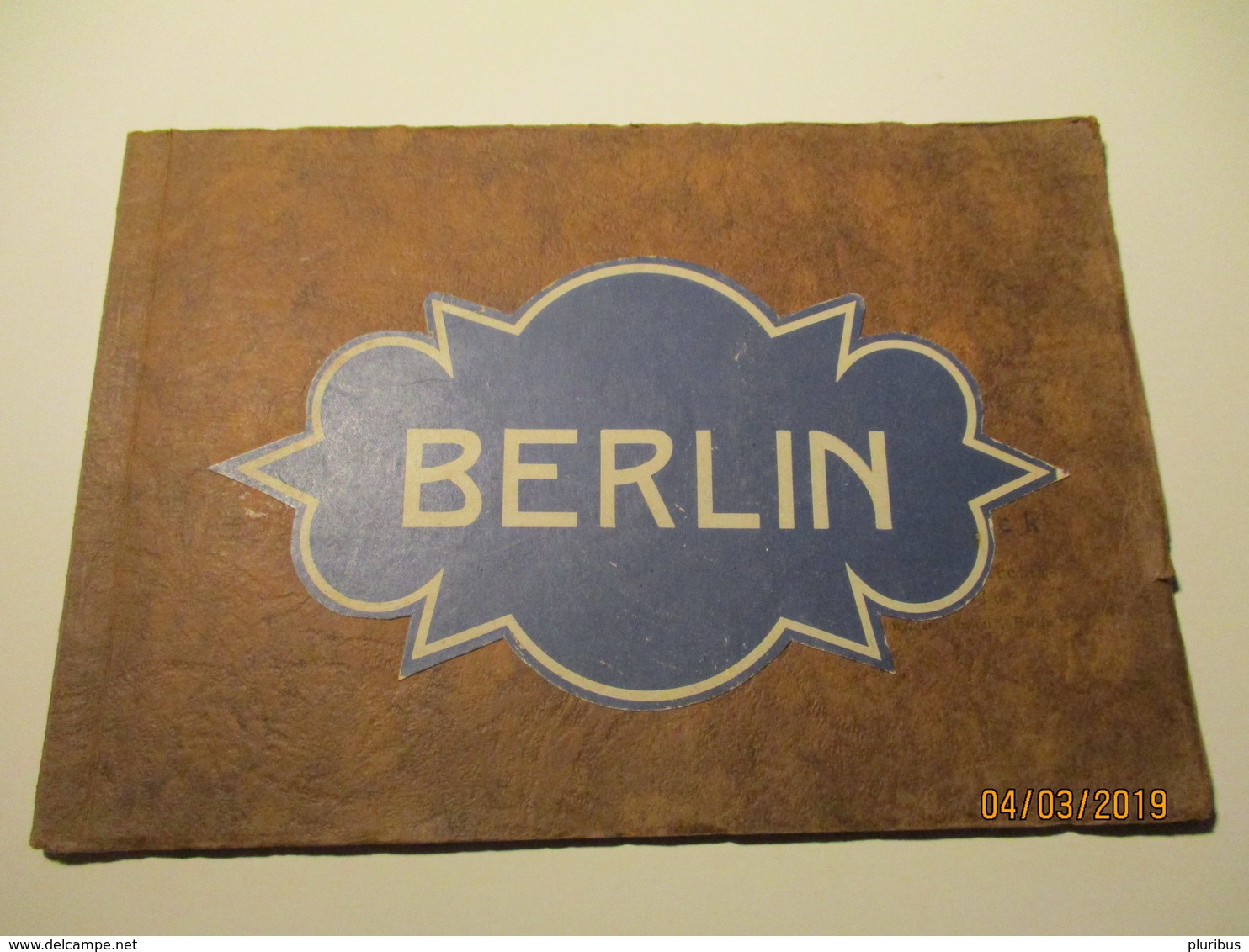 BERLIN  , OLD PHOTO -ALBUM   , O - Livres Anciens