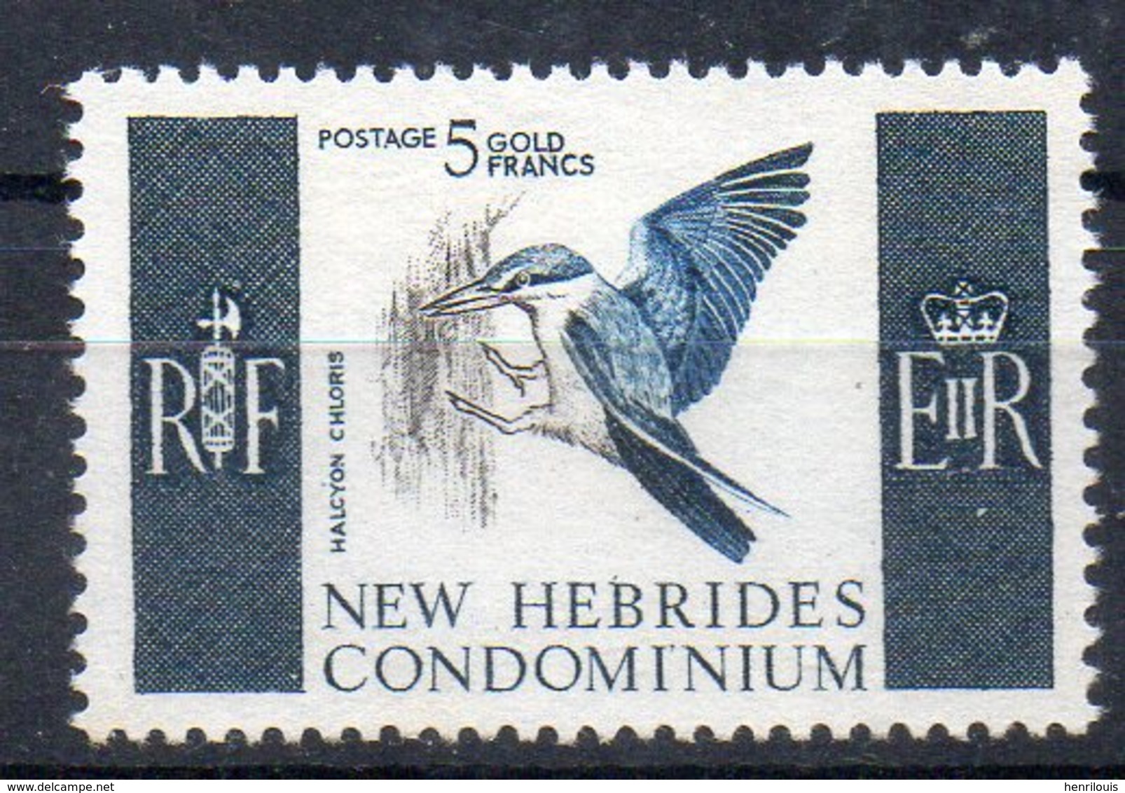 NOUVELLES  HEBRIDES      Timbre Neuf * De 1967  ( Ref  6190 )   Animaux - Oiseaux - Nuevos