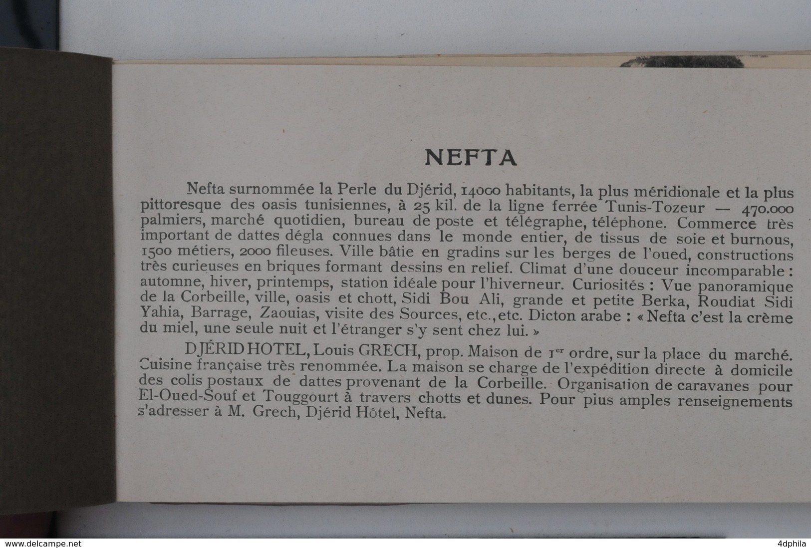Nefta 1910 - Livret Souvenir 24 Cartes Postales Animées TTB - Tunisie