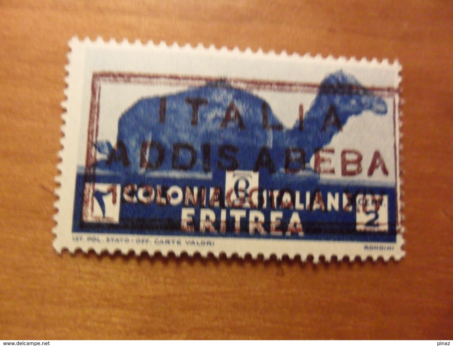 Italia COLONIE E POSSEDIMENTI   ERITREA Cent 2 Nuovo ADDISABEBA Soggetti Africani - Erythrée