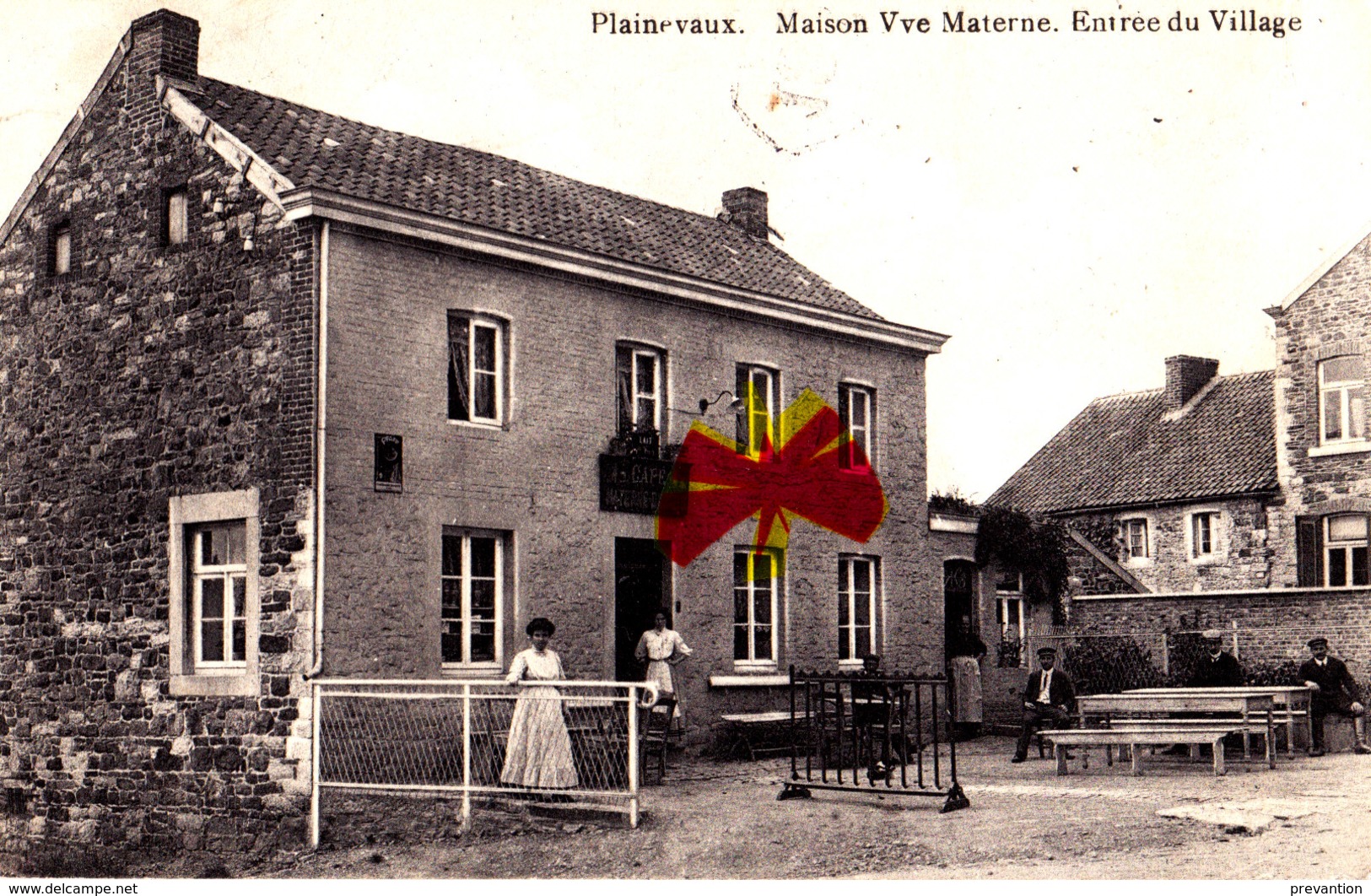 PLAINEVAUX - Maison Vve Materne. Entrée Du Village - Neupré