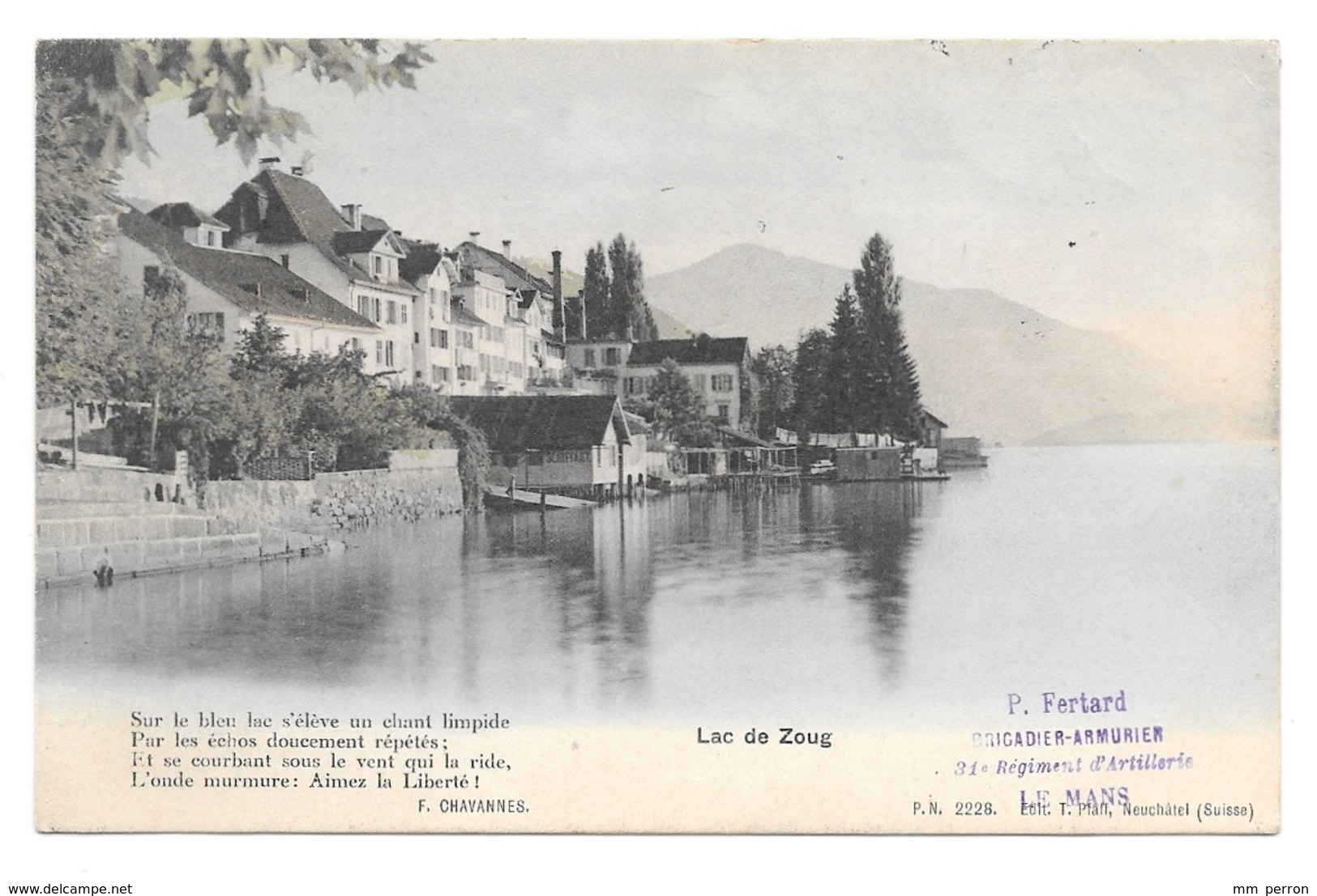 (23487-00) Suisse - Lac De Zoug - Zoug