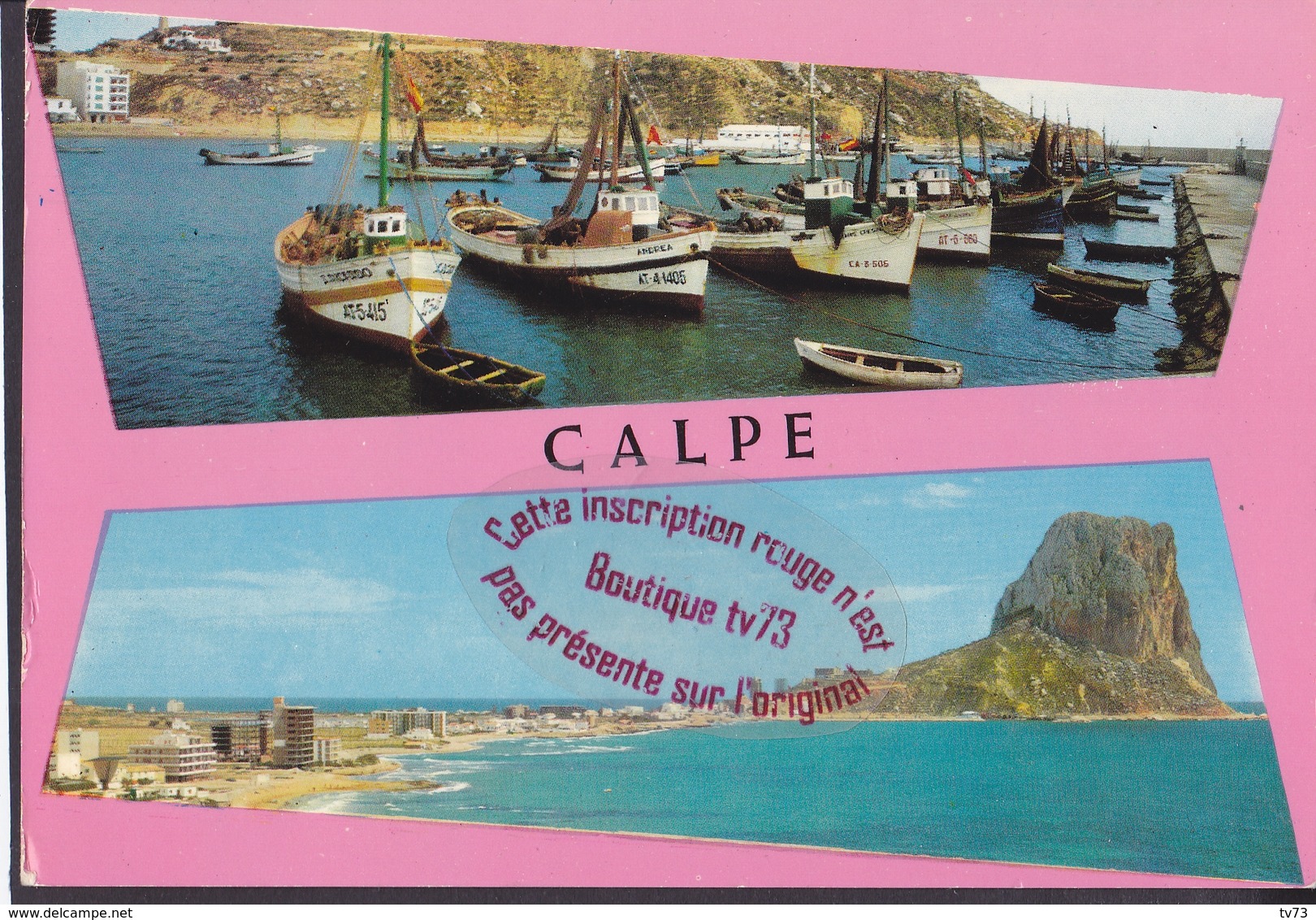 Q0876 - CALPE - Espagne - Alicante