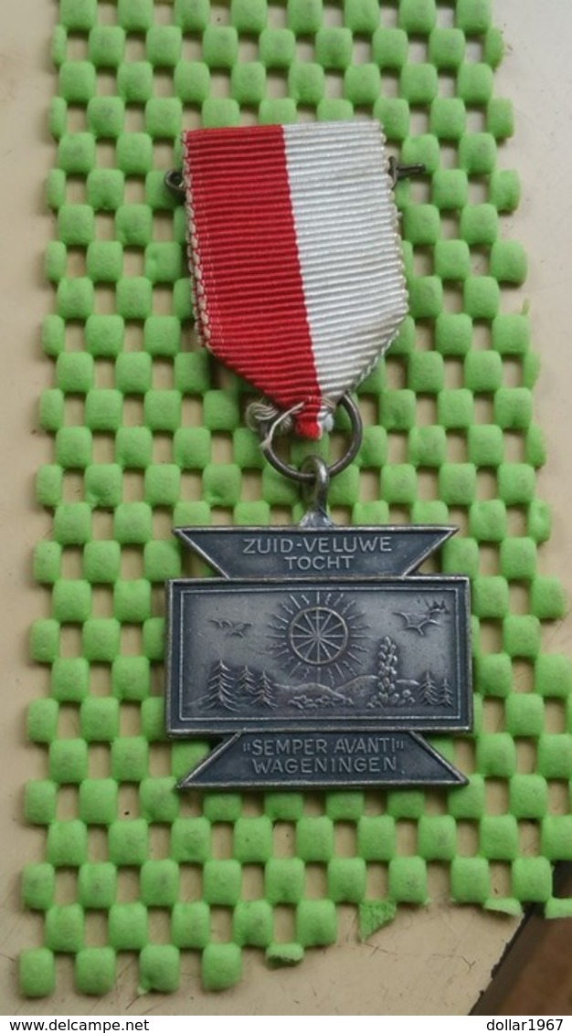 Medaille / Medal - Medaille - Zuid Veluwe Tocht Semper Avanti , Wageningen. - The Netherlands - Sonstige & Ohne Zuordnung