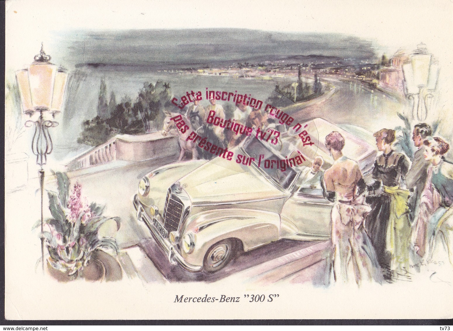 Q0882 - MERCEDES BENZ 300S - Illustration - Autres & Non Classés