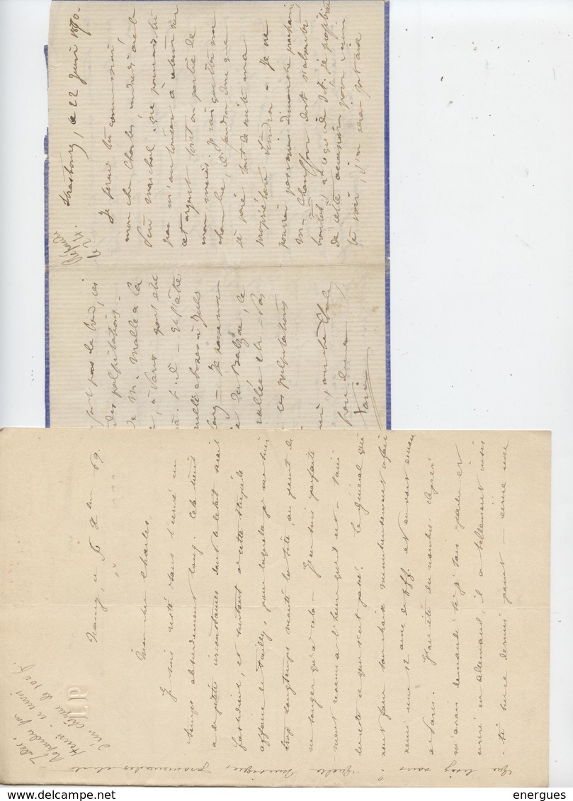 Correspondance,102 lettres de Louis Piquet( Damesme, à son frère Charles,1867-1873 Algérie,Tiaret, Mascara, Nancy, ligny