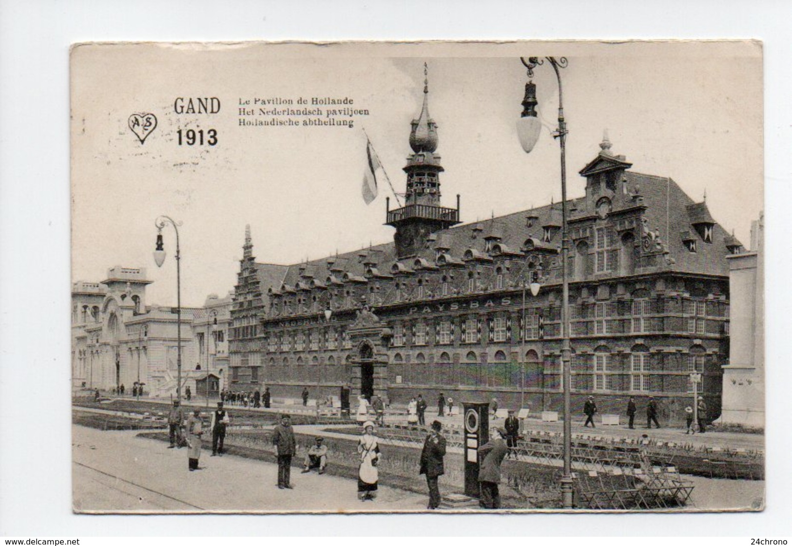 Belgique: Flandre Orientale, Gand, Gent, Exposition Universelle 1913, Le Pavillon De Hollande (19-369) - Gent