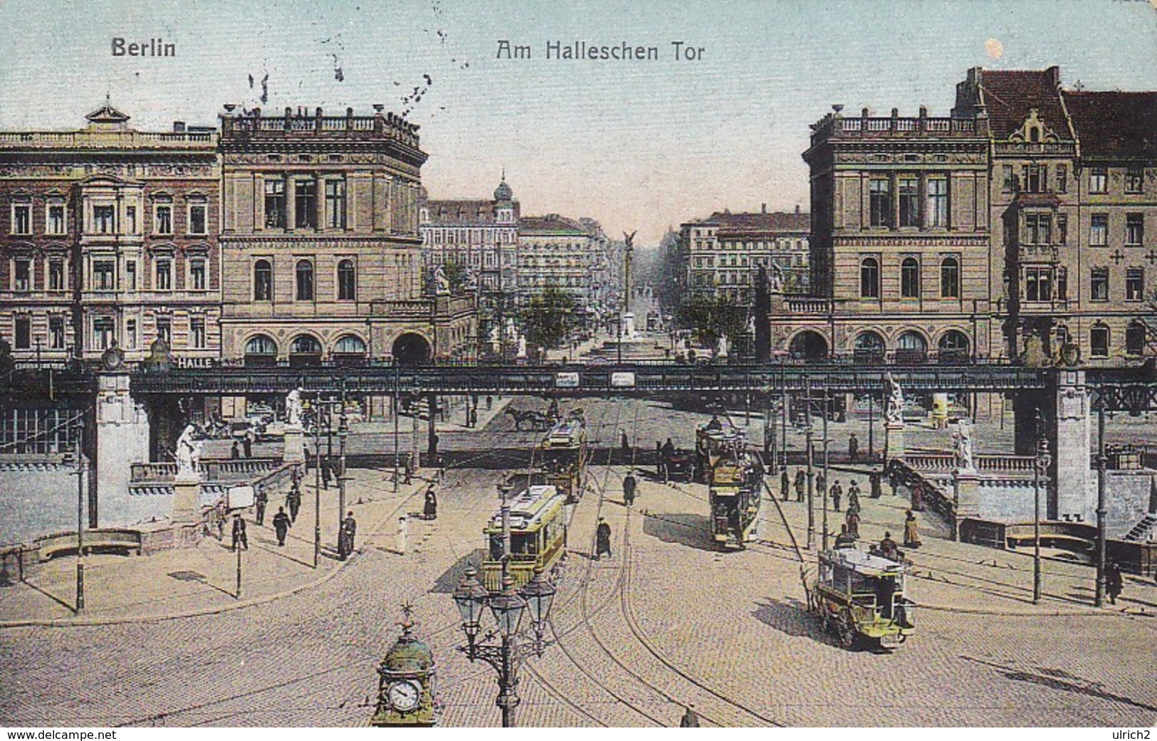AK Berlin - Am Halleschen Tor - 1914 (39944) - Kreuzberg
