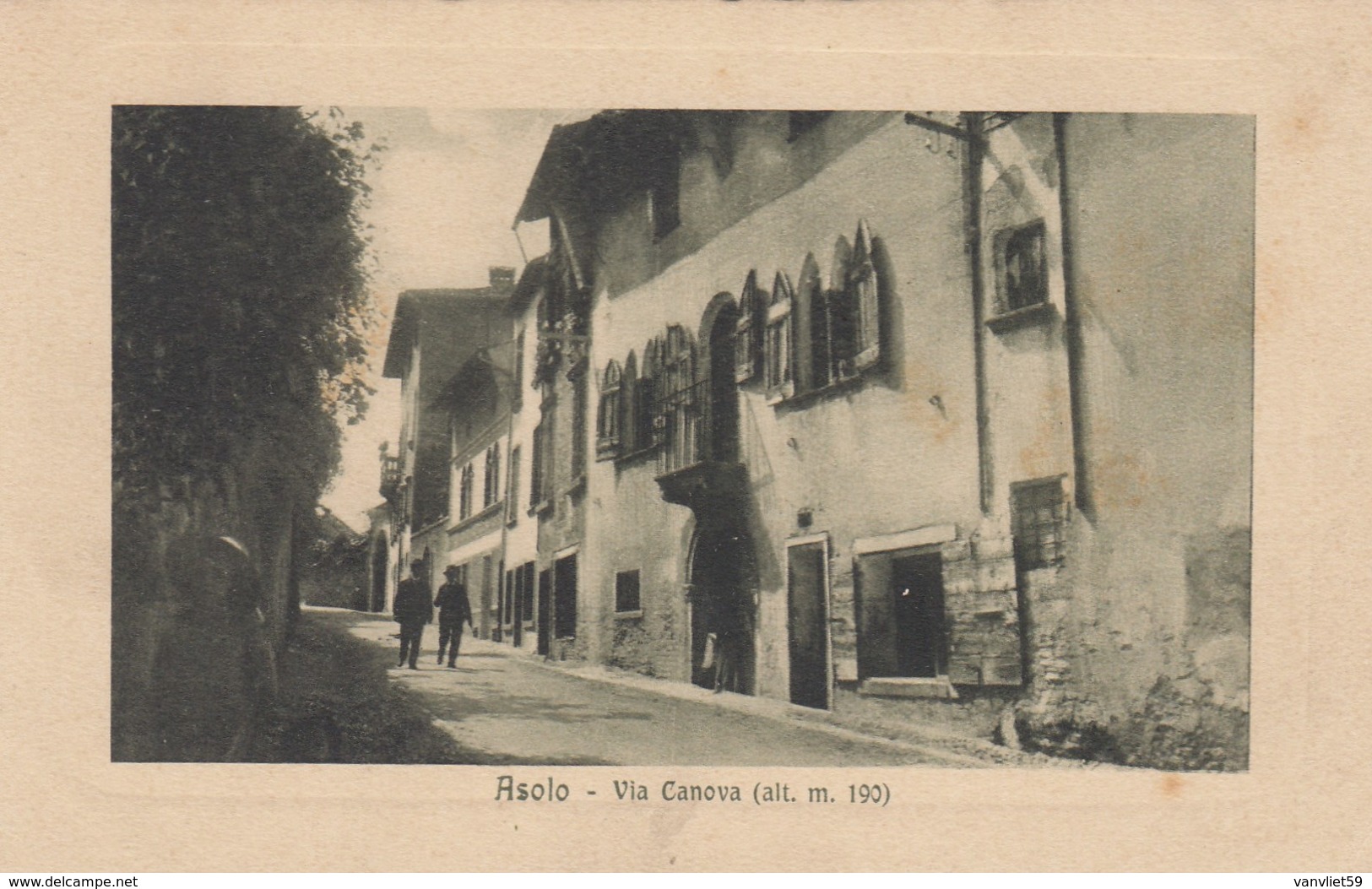 ASOLO-TREVISO-CARTOLINA NON VIAGGIATA -ANNO 1910-1920 - Treviso