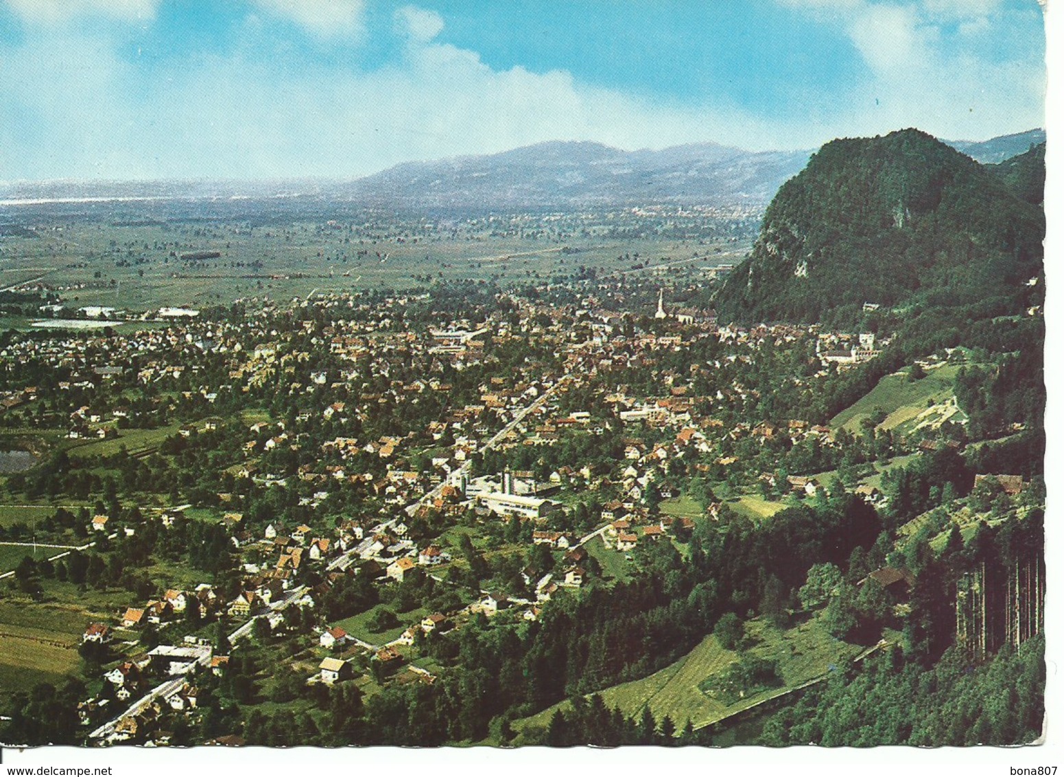 (a) Autriche : Honenems Panorama - Hohenems